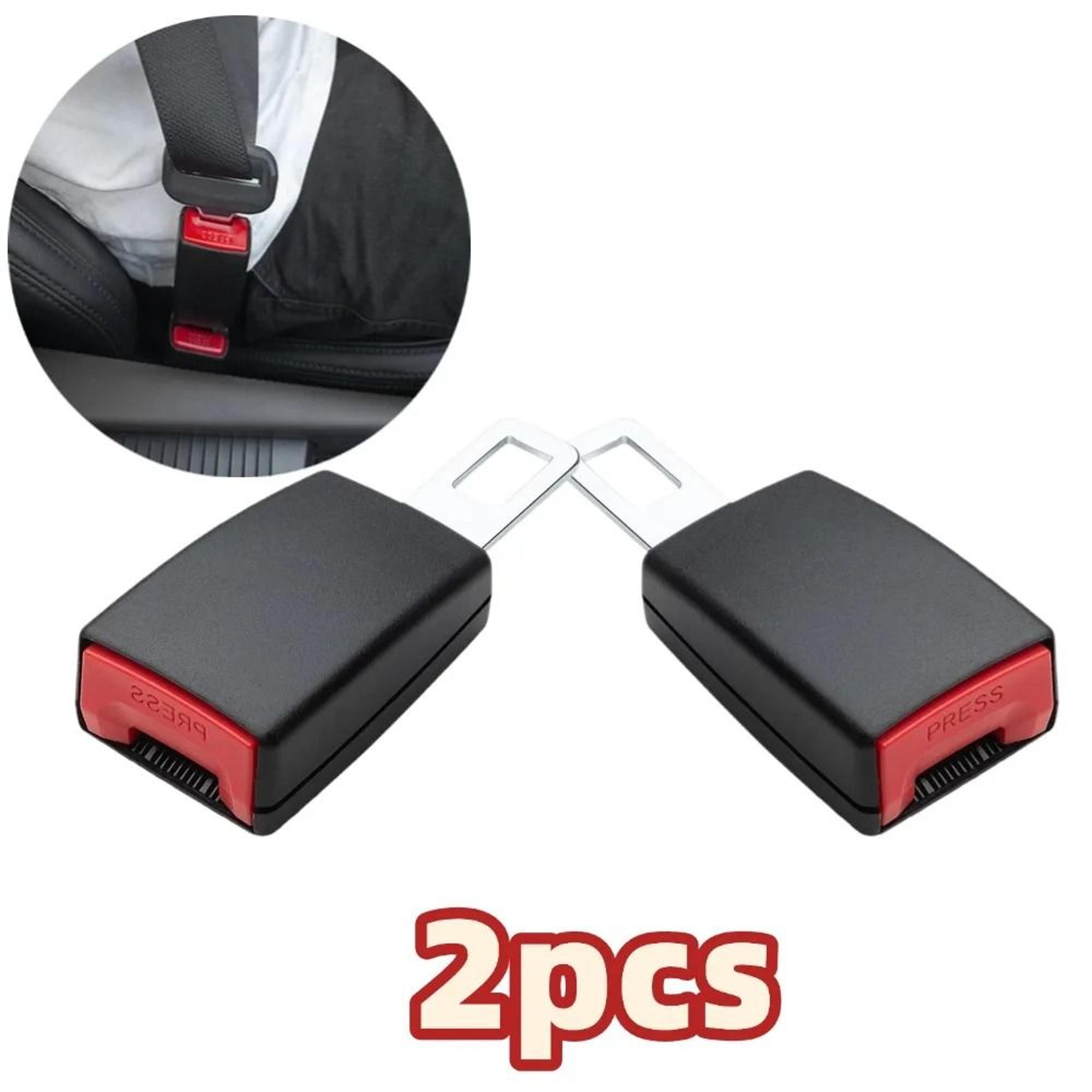 1 to 2 pack car seat belt extender safety extension buckle plug clip pad for vehicle comfort