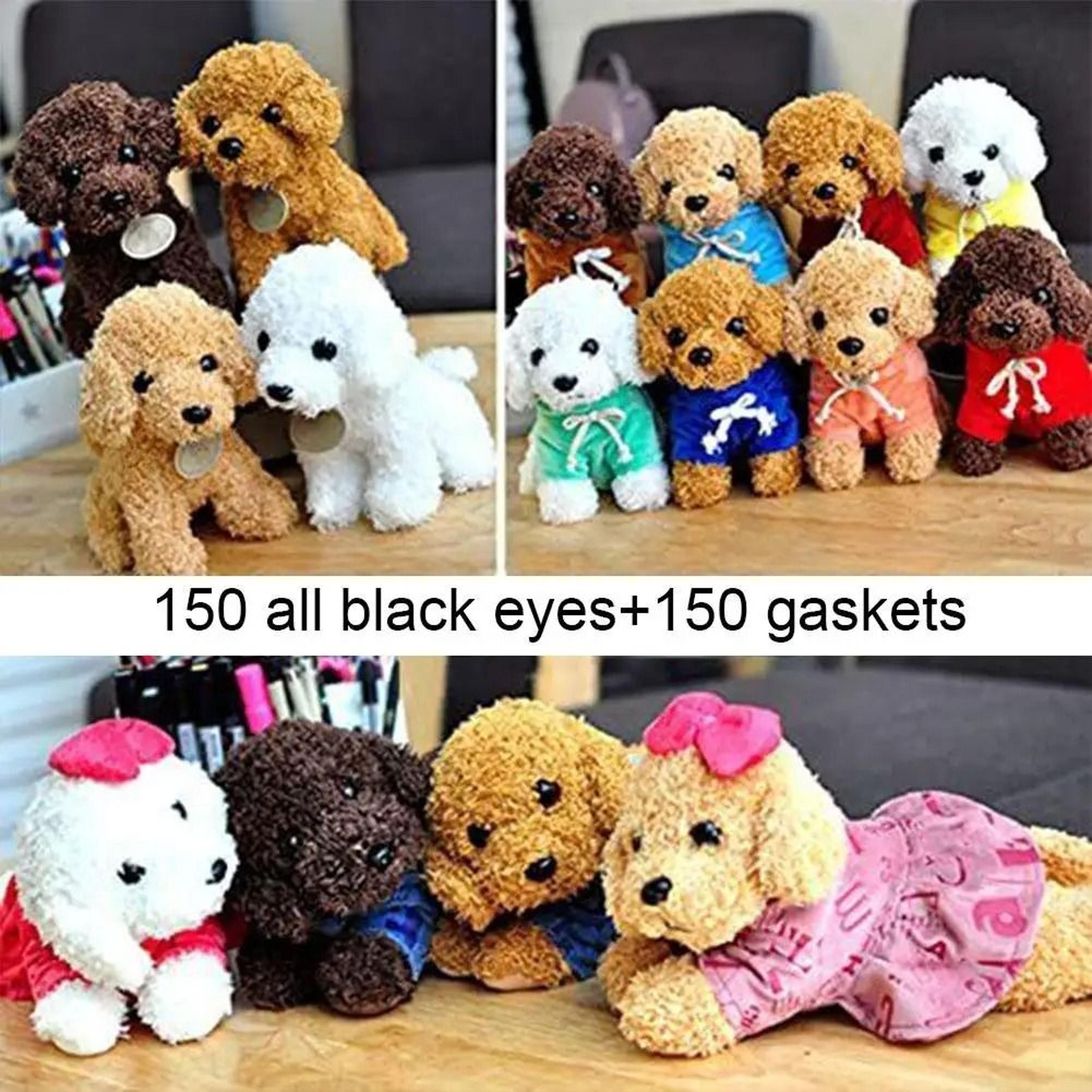 150pcs DIY Doll Safety Eyes Set Multiple Sizes Plastic Resin Button Eyes For Plush Toys Stuffed Ani 3