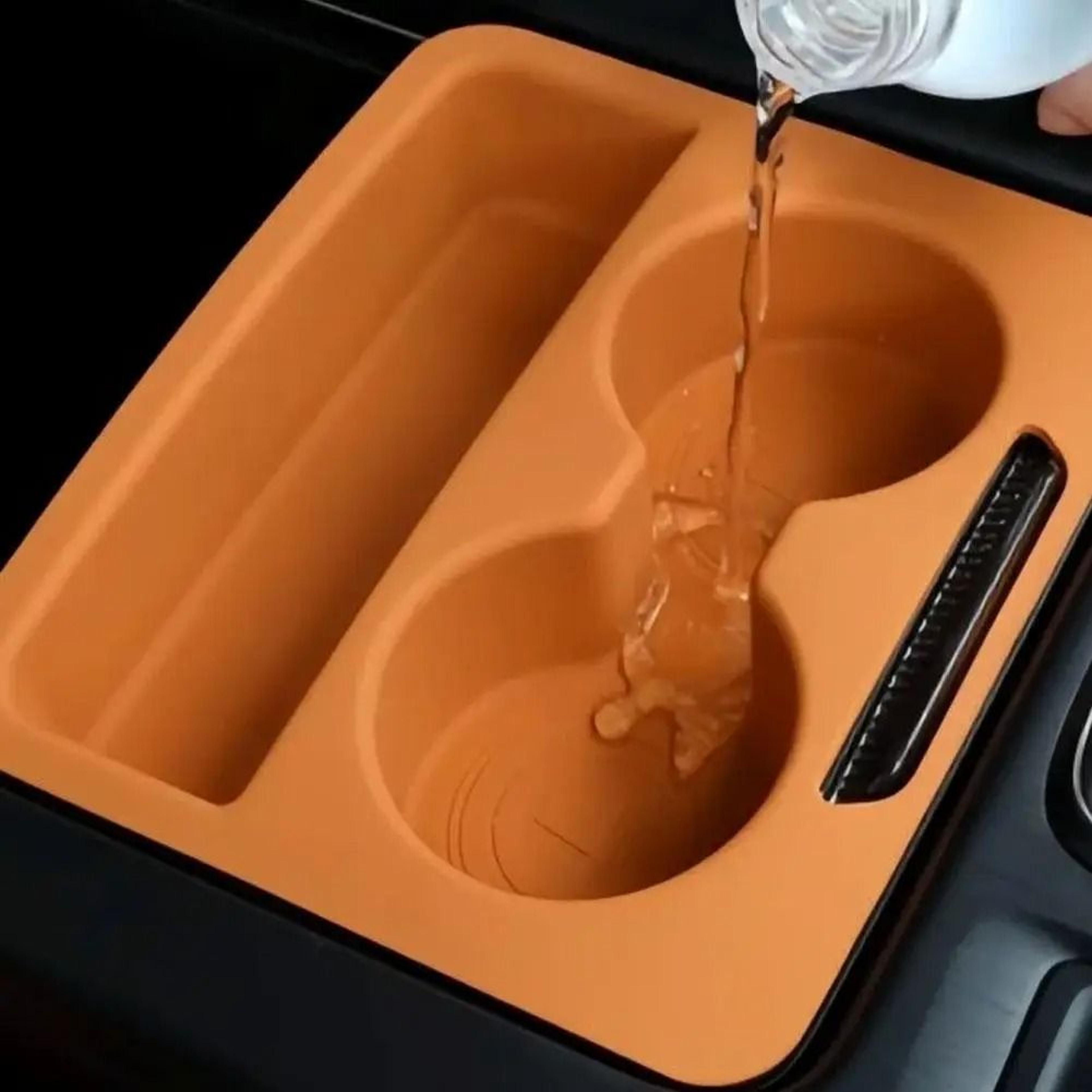 Armrest Storage Box Silicone Interior Cup Holder Insert Mat For HAVAL H9 20242025 Auto Protection P 4