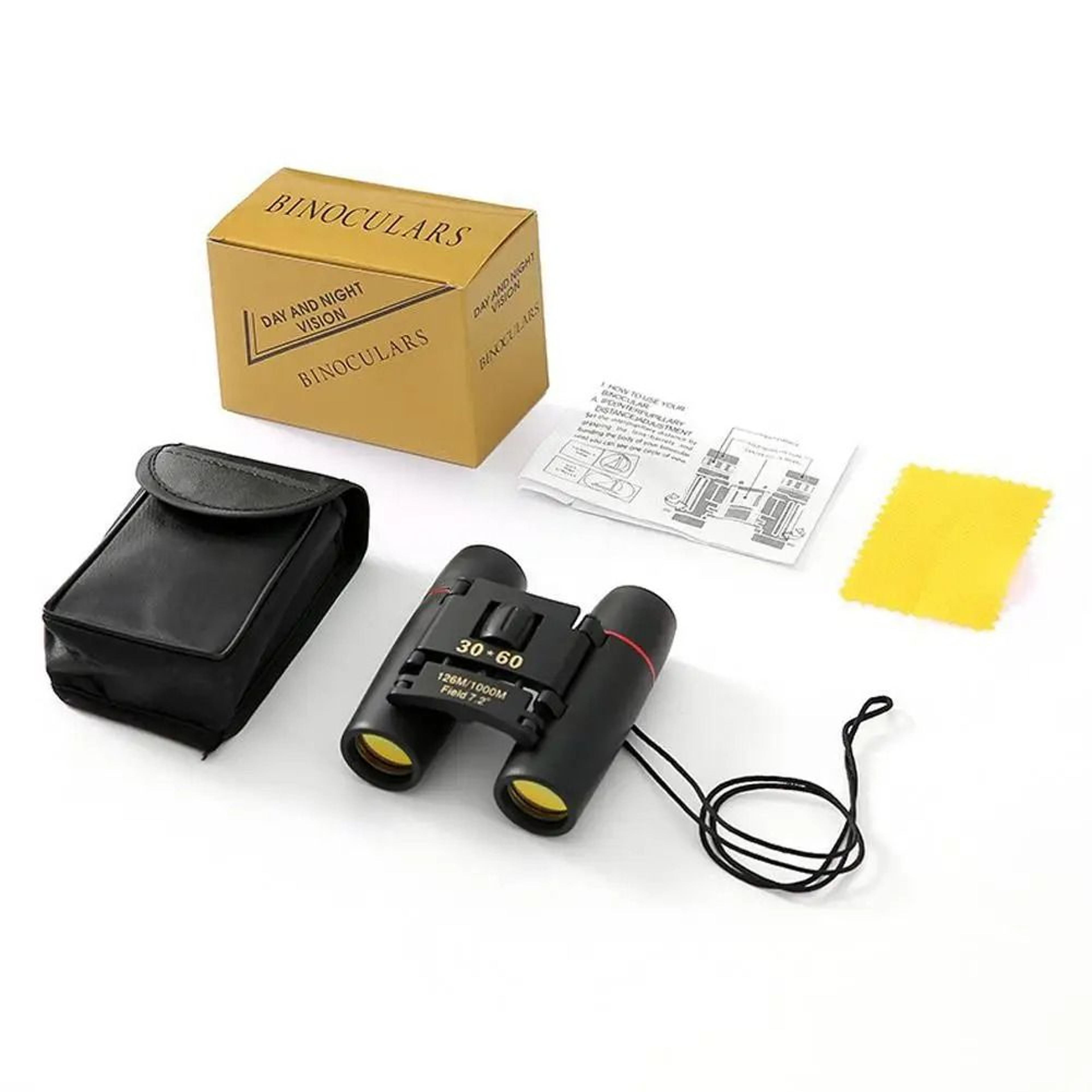 Mini Foldable 30x60 HD Binoculars FMC Coated Lightweight Compact Telescope For Concerts  Outdoor 3