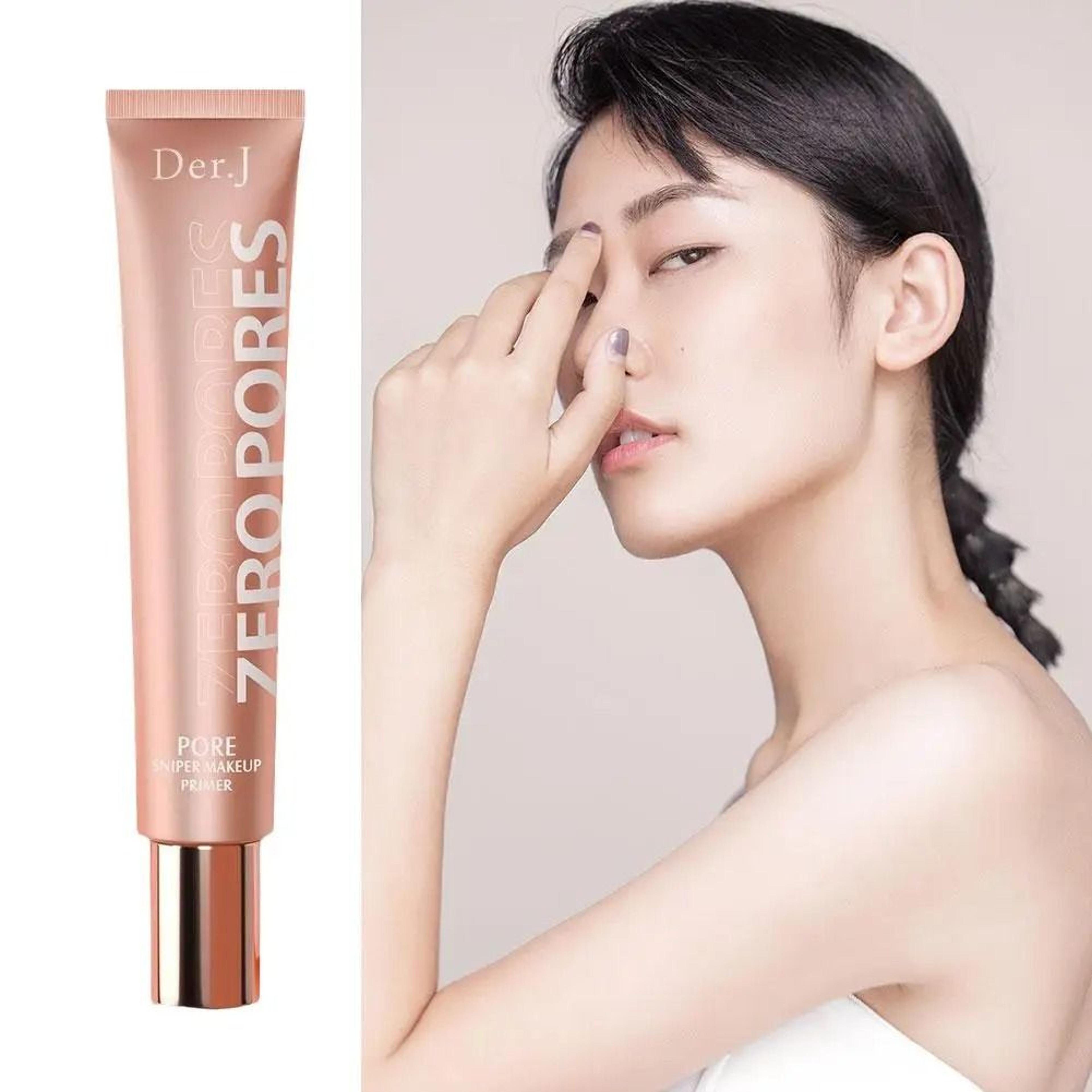 Natural Rose Essence Lasting Face Primer Oil Control Matte Foundation Base Concealer 1
