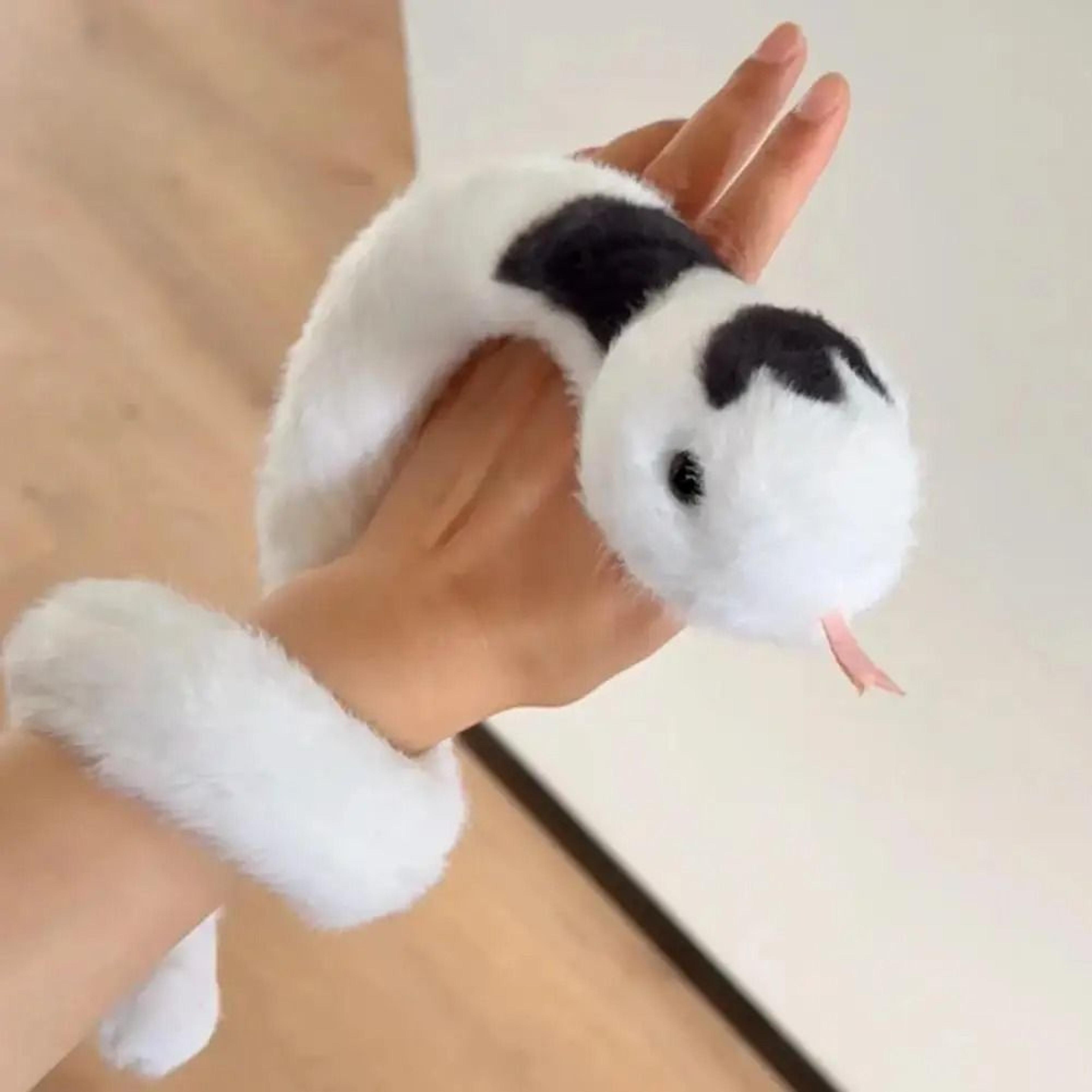 tv drama wrapable snake plush doll flexible plushie arm cuff stuffed animal fans gift