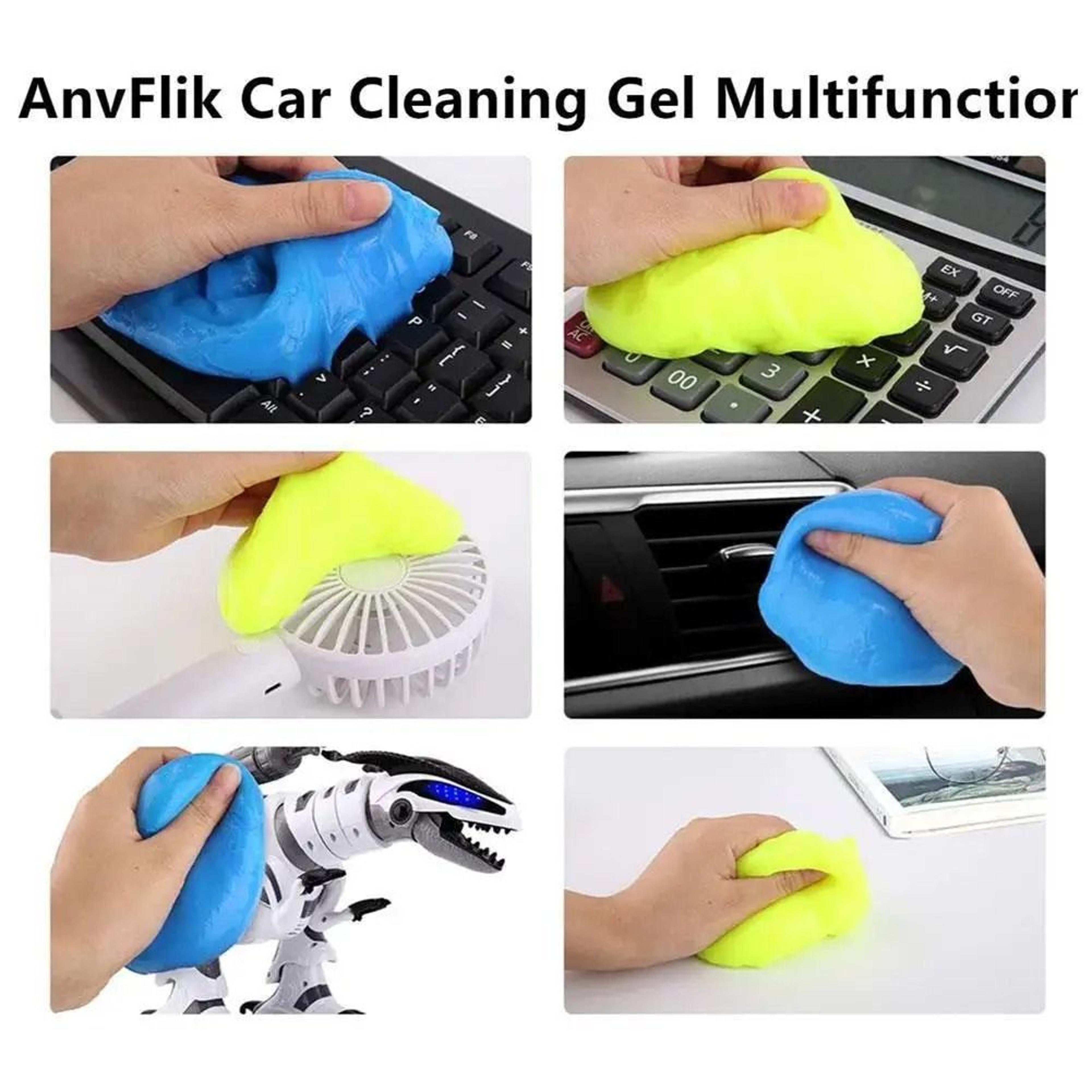 Universal Car Interior  Keyboard Cleaning Gel Putty Dust Remover Slime For Vent Dashboard PC Laptop 5