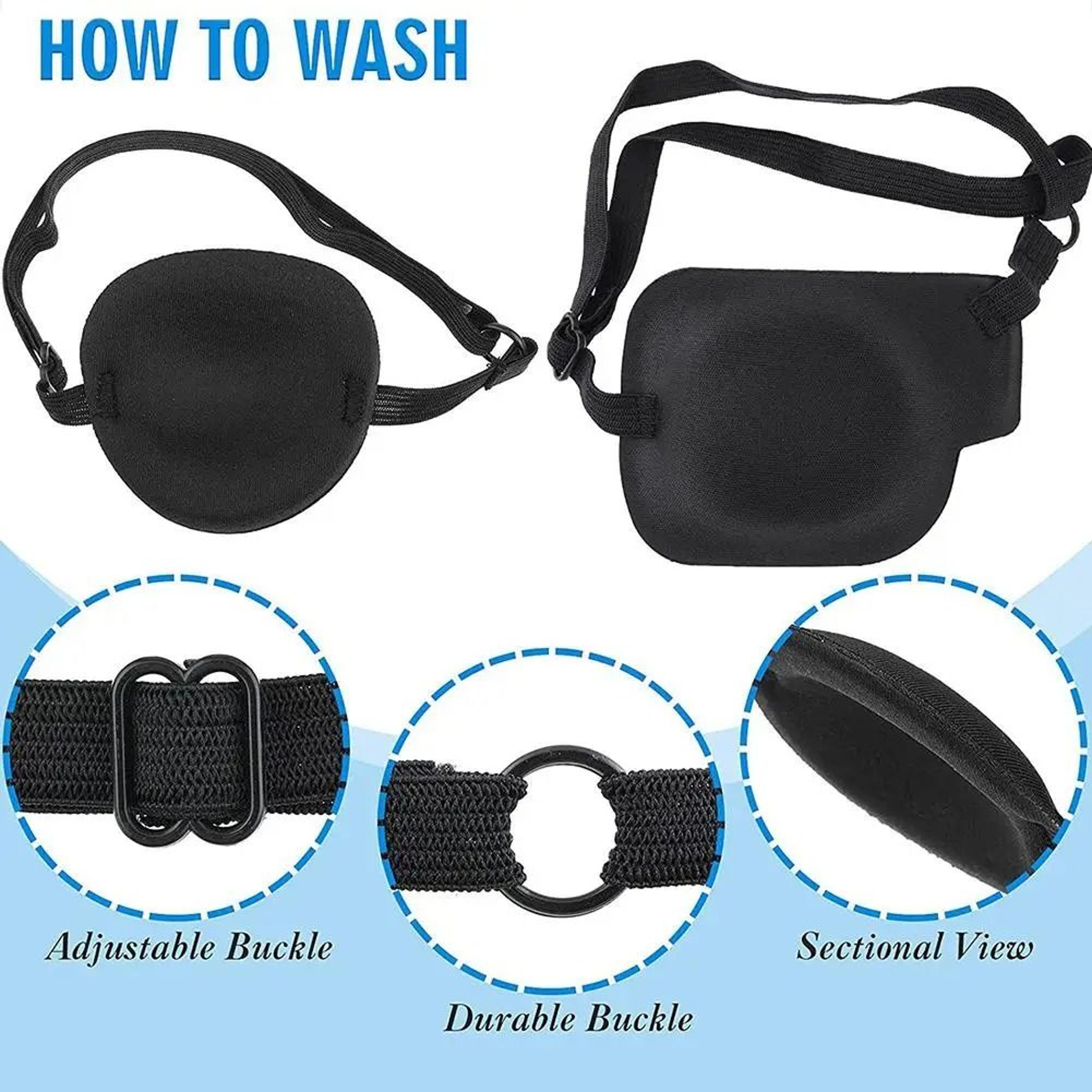 3D Eye Patch For Adults  Kids Amblyopia Strabismus Correction Breathable Medical Single Mask 1