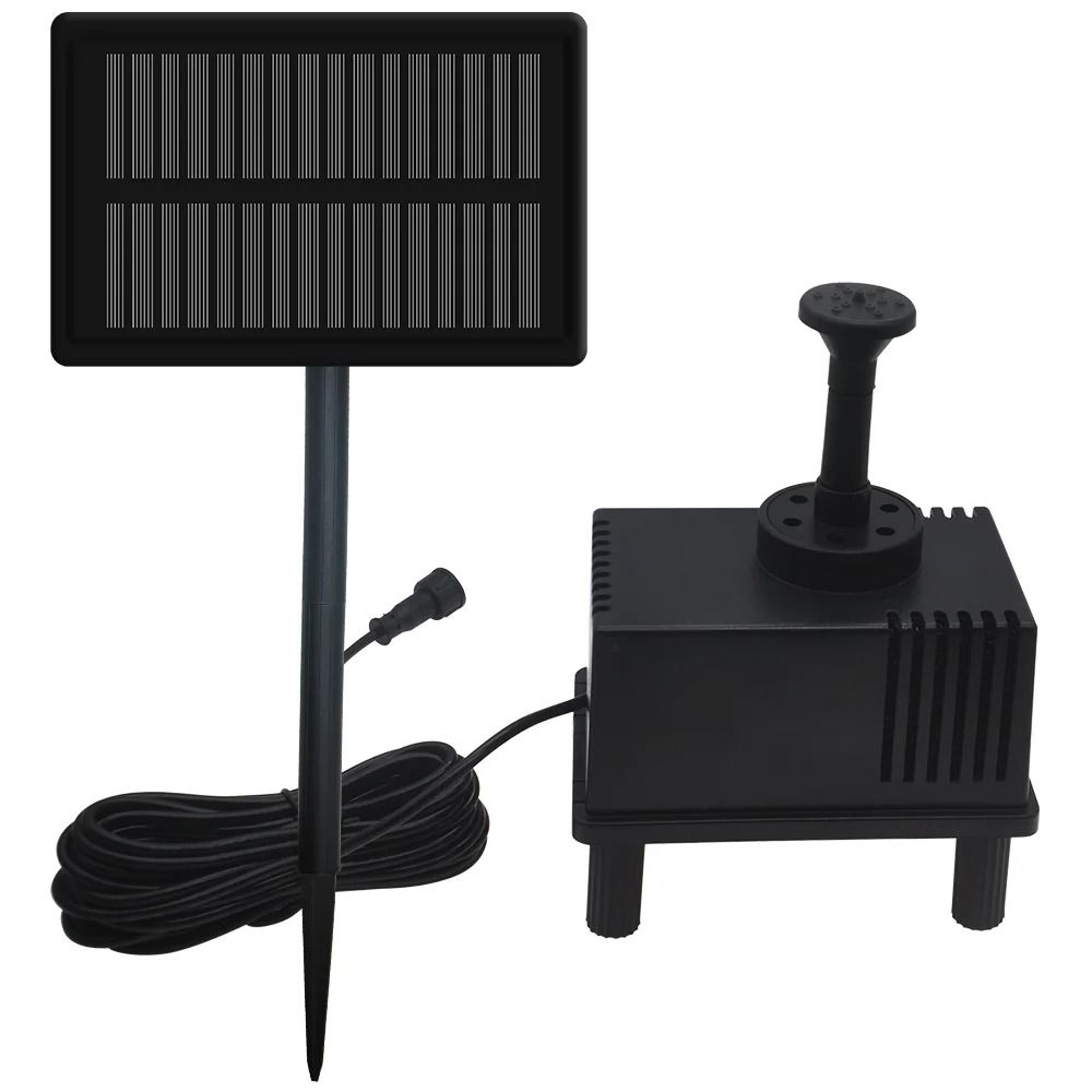 Solar Garden Fountain Pump Outdoor Water Feature Kit For Bird Baths Ponds Pools  Waterfalls 5
