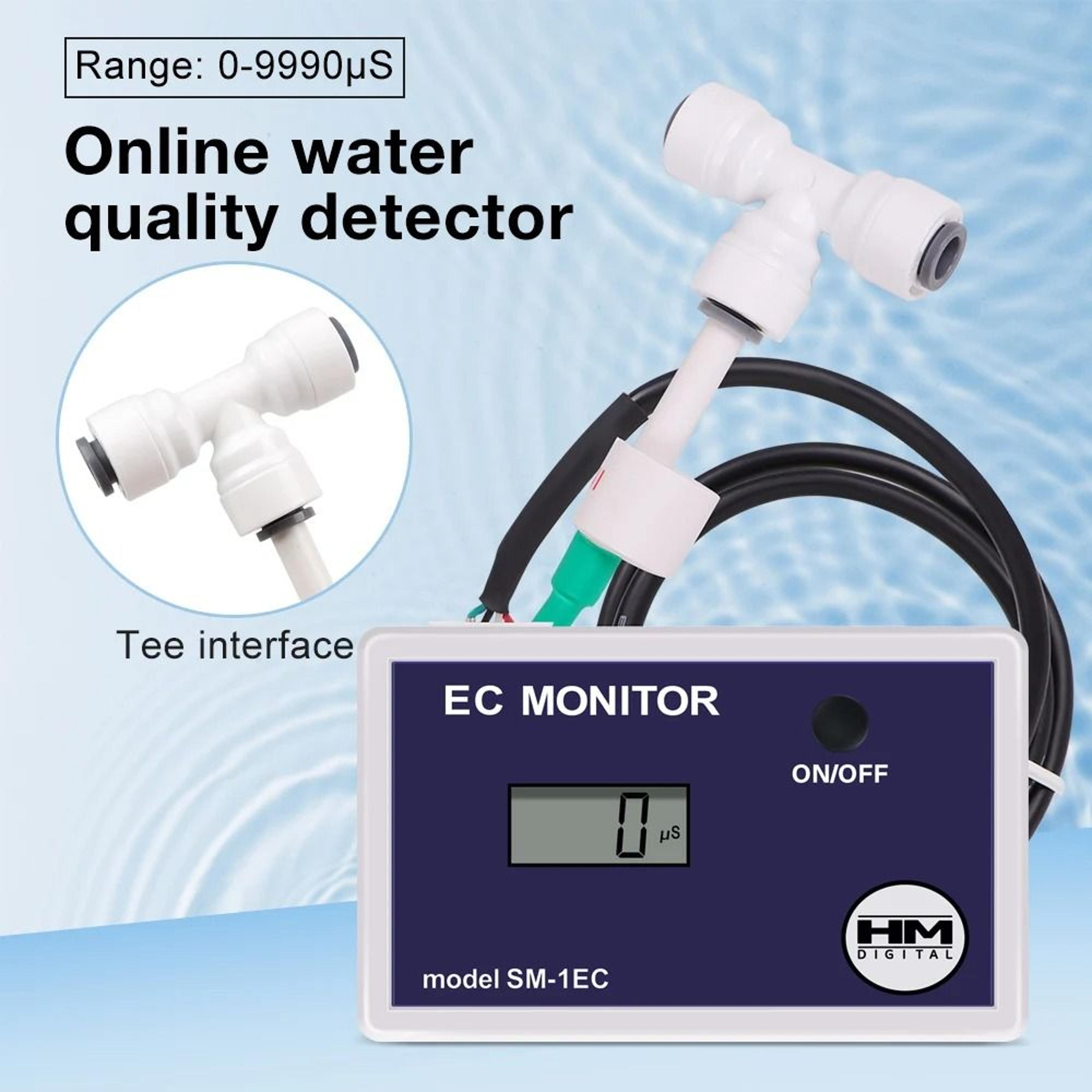 Online Digital EC Meter Water Quality Tester Electrical Conductivity Monitor For Filtration Systems 0