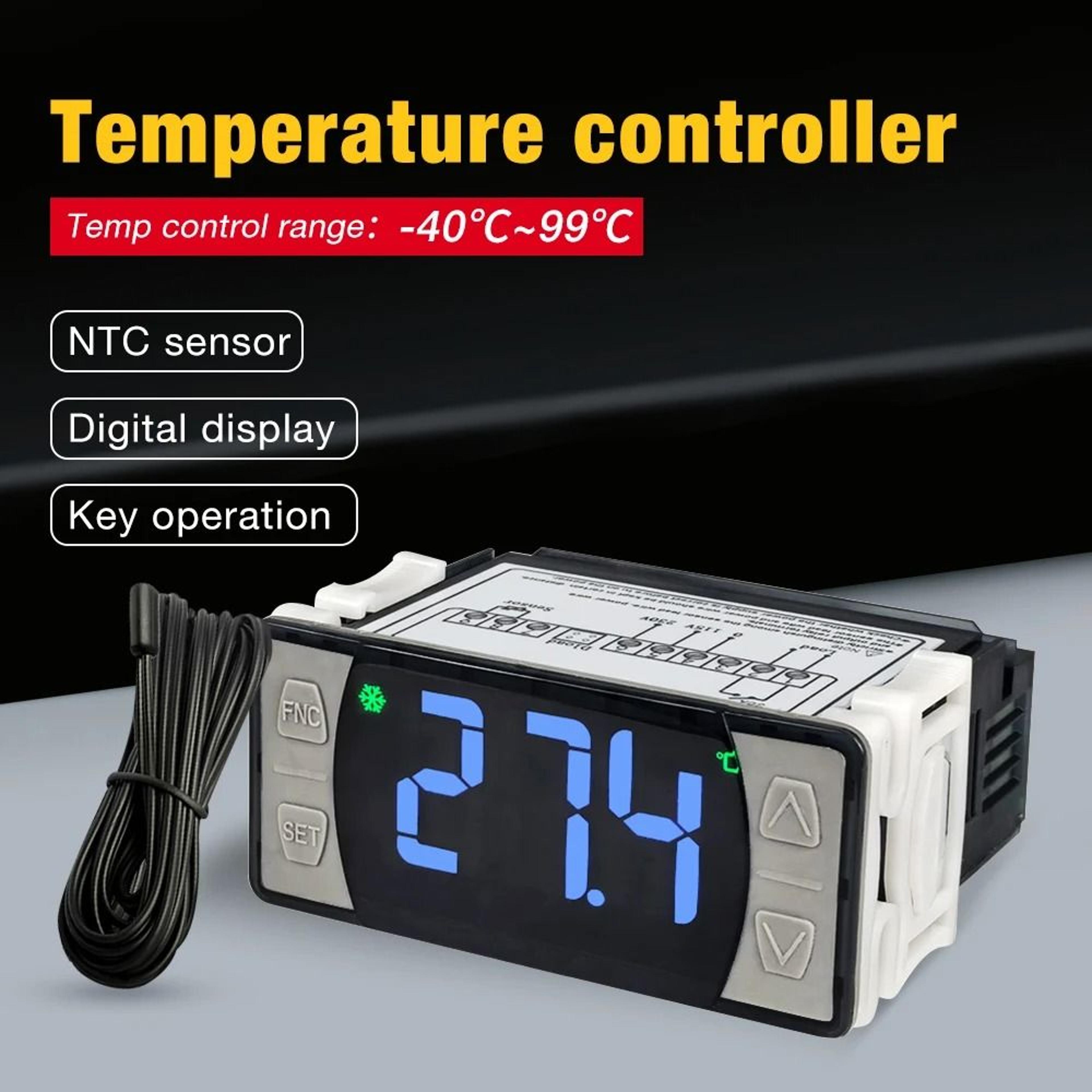 sh-512e digital thermostat controller relay switch for incubator heating & cooling
