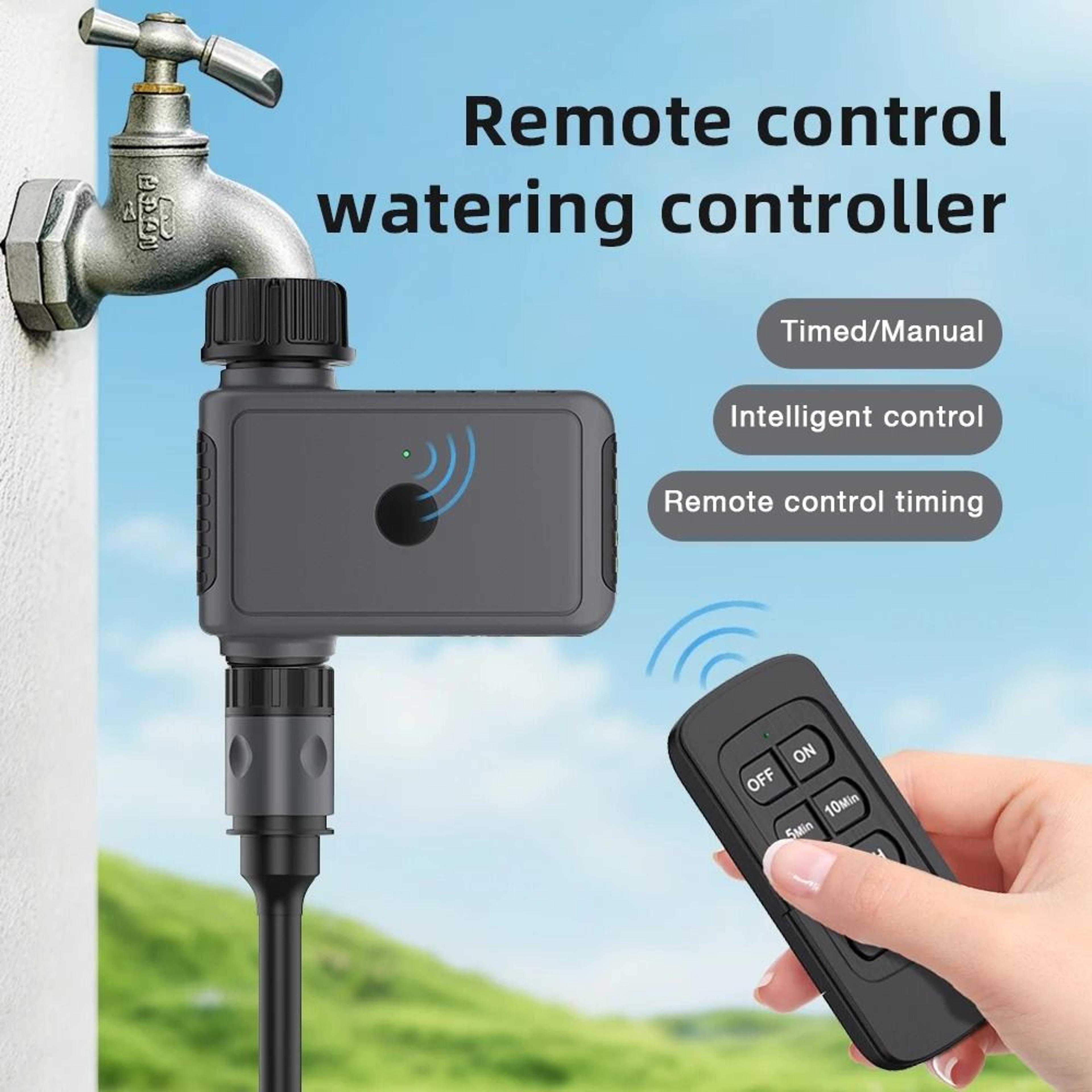 Remote Control Water Timer 1Outlet Intelligent Garden Sprinkler  Drip Irrigation Timer 5 Min2 Hours 0