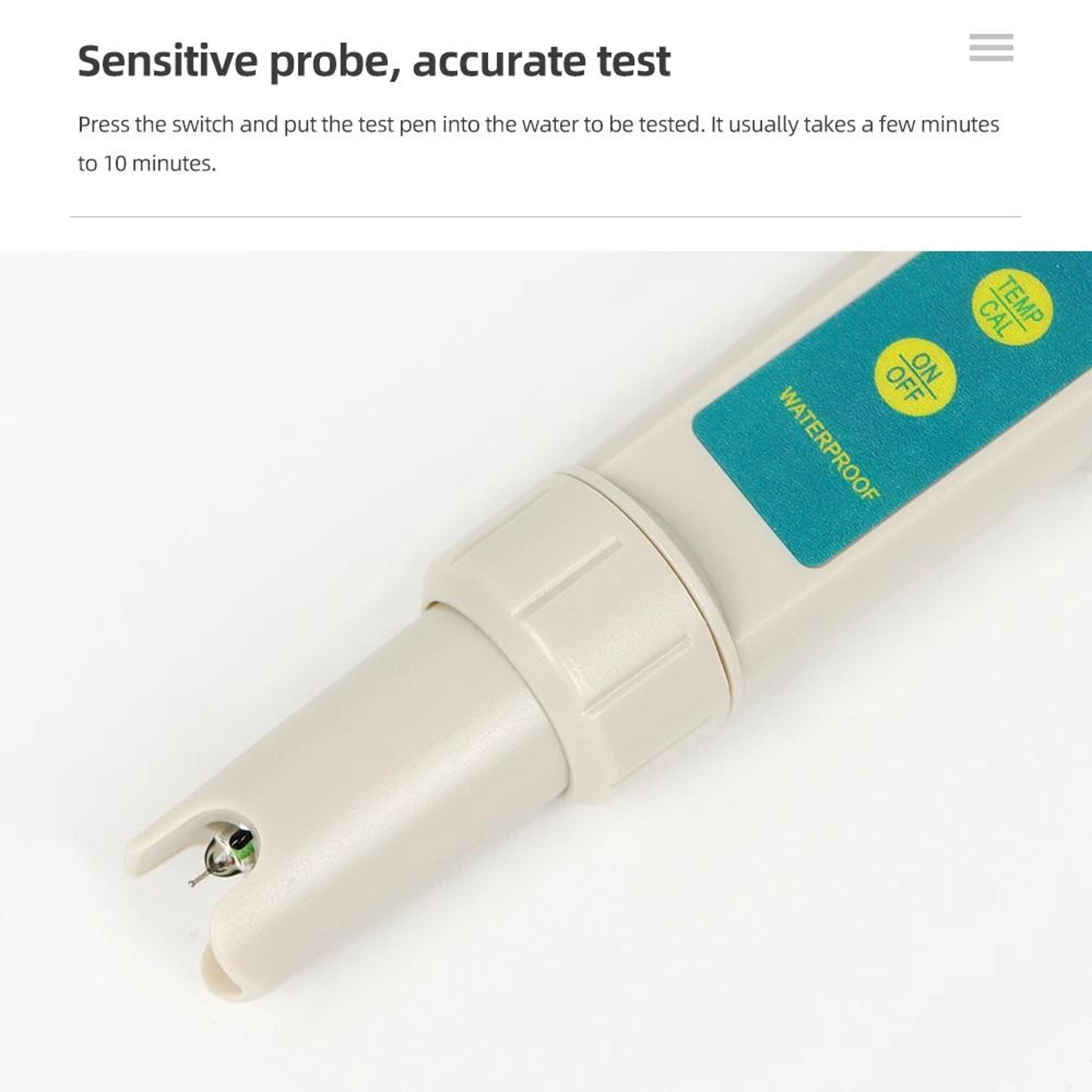 ORP169E Waterproof ORP Meter Oxidation Reduction Potential Tester Pen For Pools  Aquariums 3