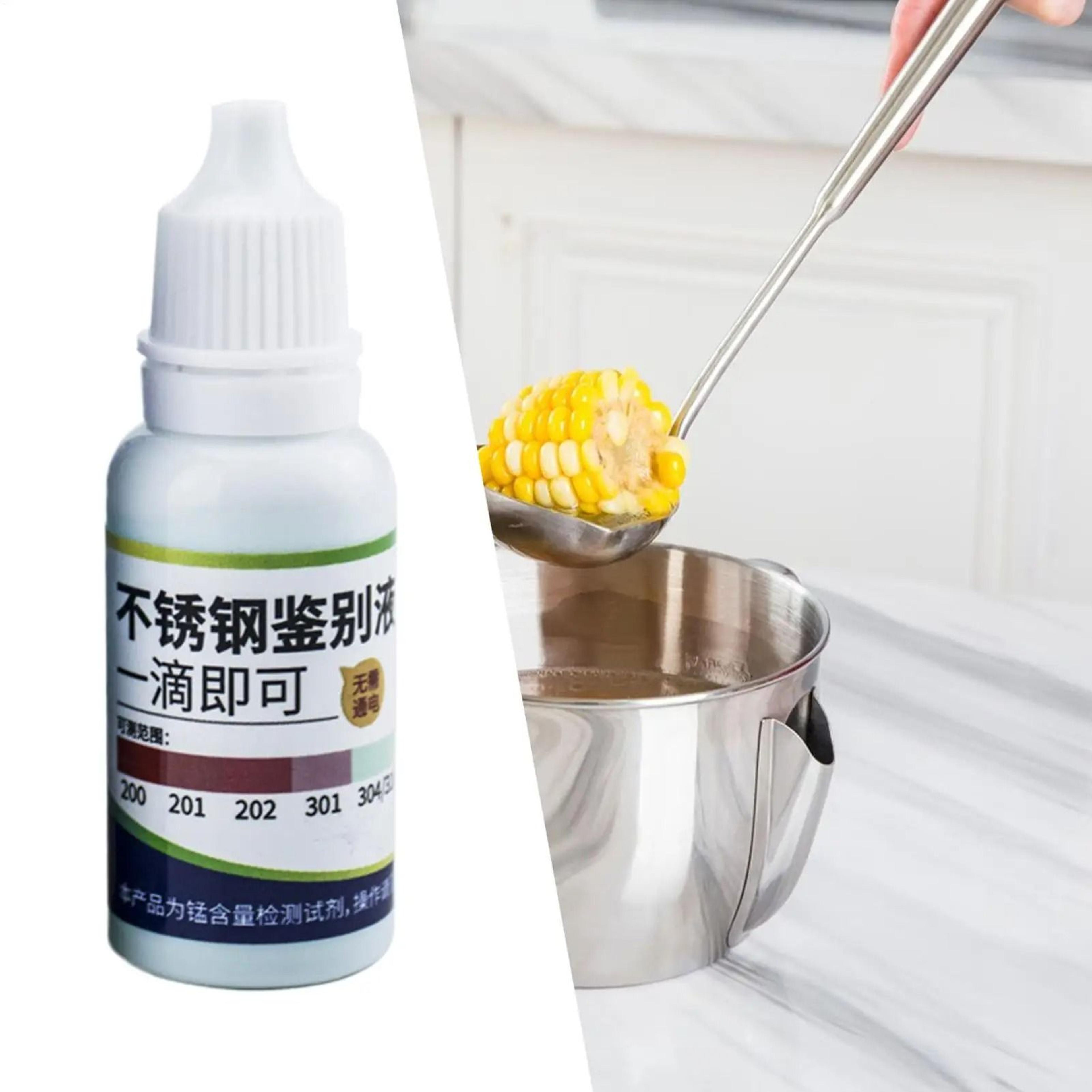 Stainless Steel Grade Testing Liquid Detection Agent For 304 201 202 301 Stainless Steel Identifica 0