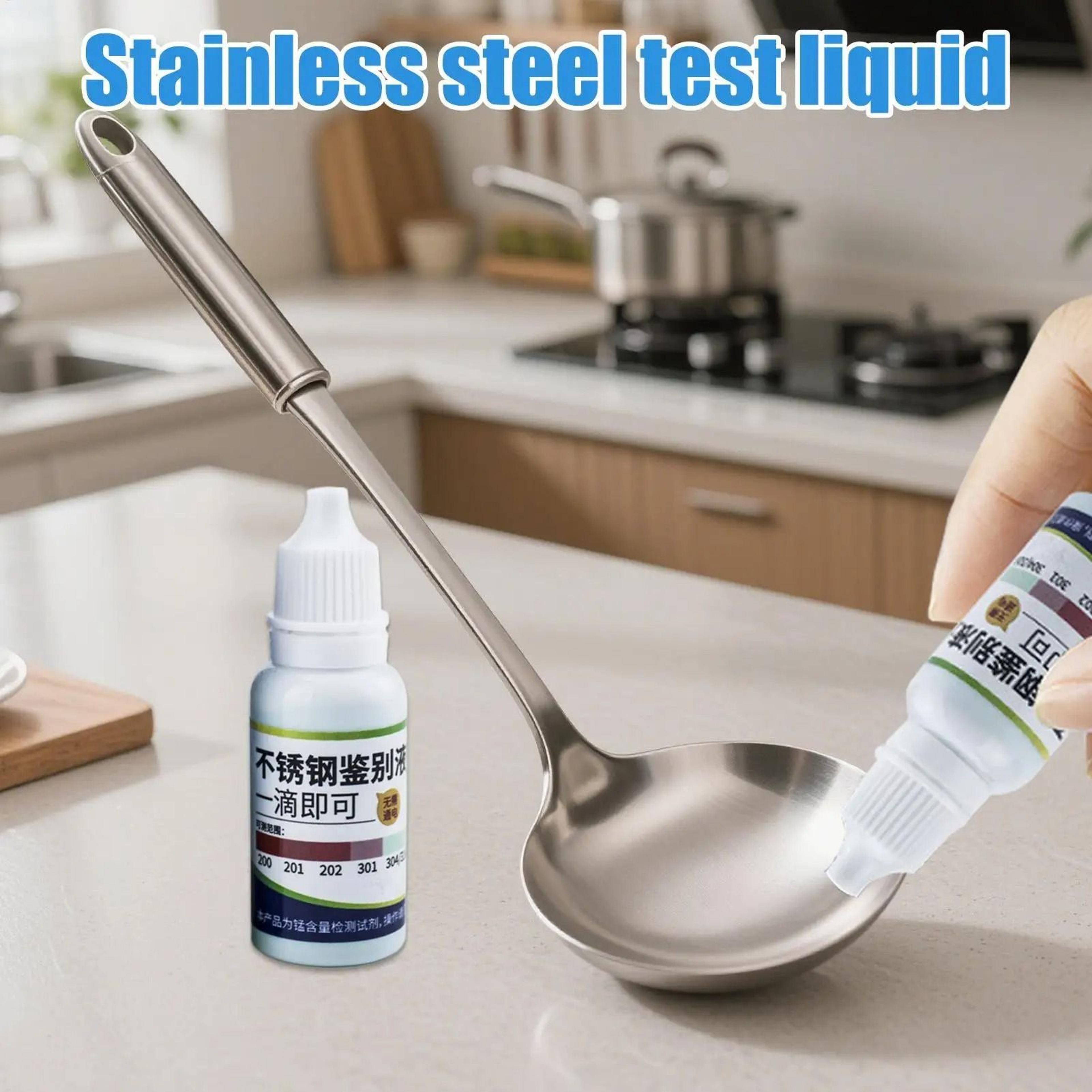 Stainless Steel Grade Testing Liquid Detection Agent For 304 201 202 301 Stainless Steel Identifica 1