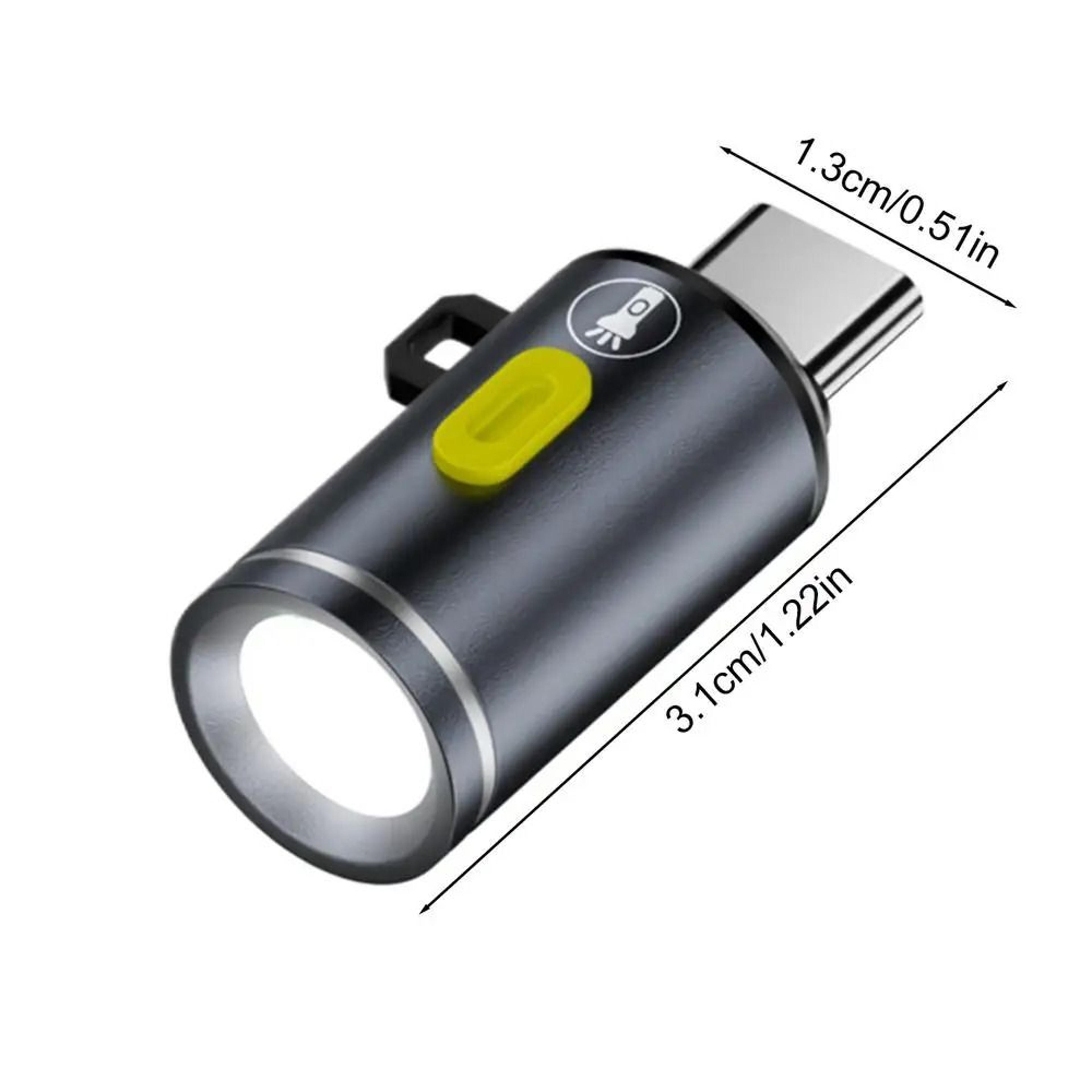 Mini LED Camping Flashlight TypeC Rechargeable Portable Pocket Waterproof Torch For Outdoor Hiking 9
