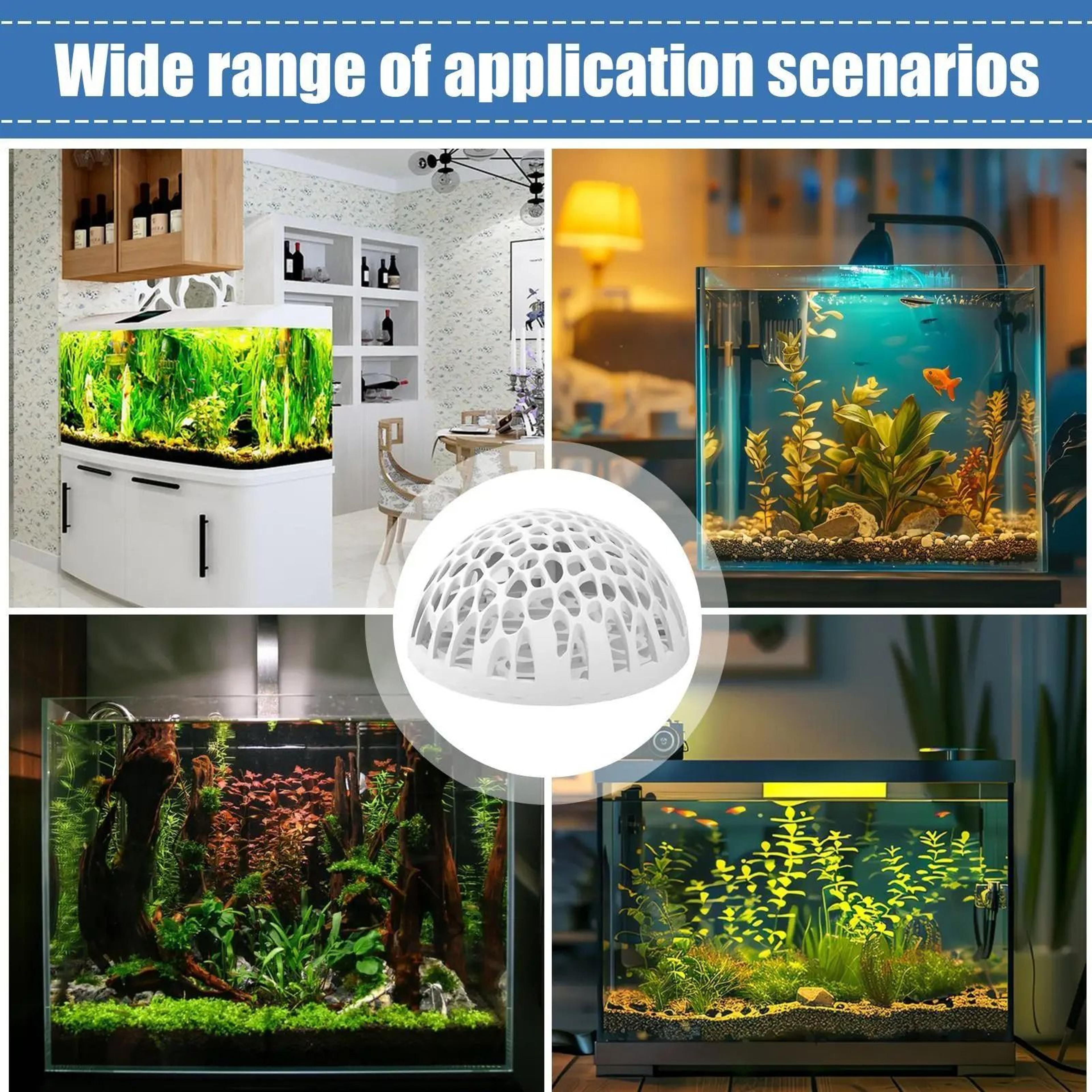 2pcs Shrimp Dome Hide Betta Hiding Cave  Breeding Shelter Tank Ornament For Guppy  Small Fish 3