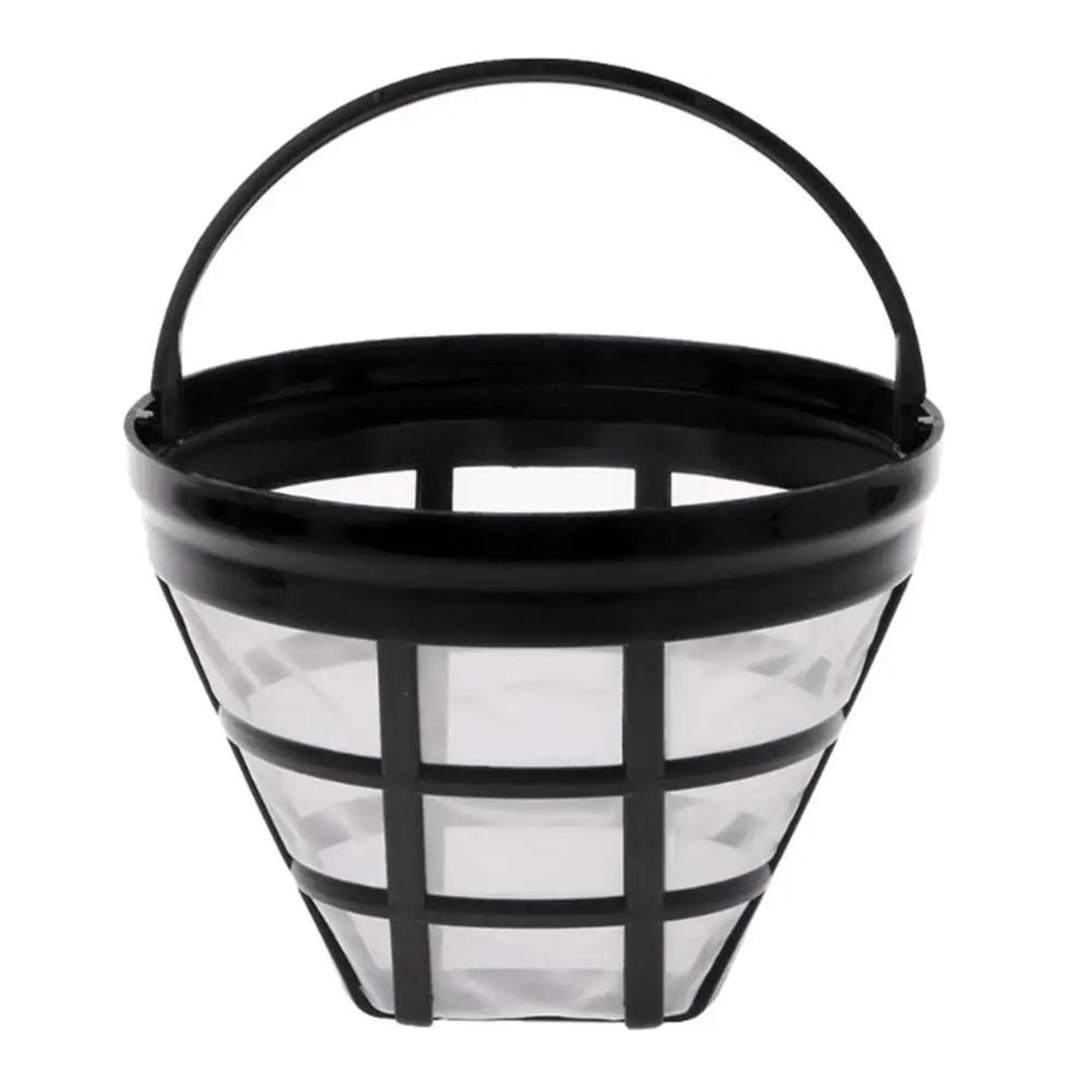 Reusable Stainless Steel  Nylon Mesh Cone Coffee Filter Basket Dripper Strainer Cup Brewer 6