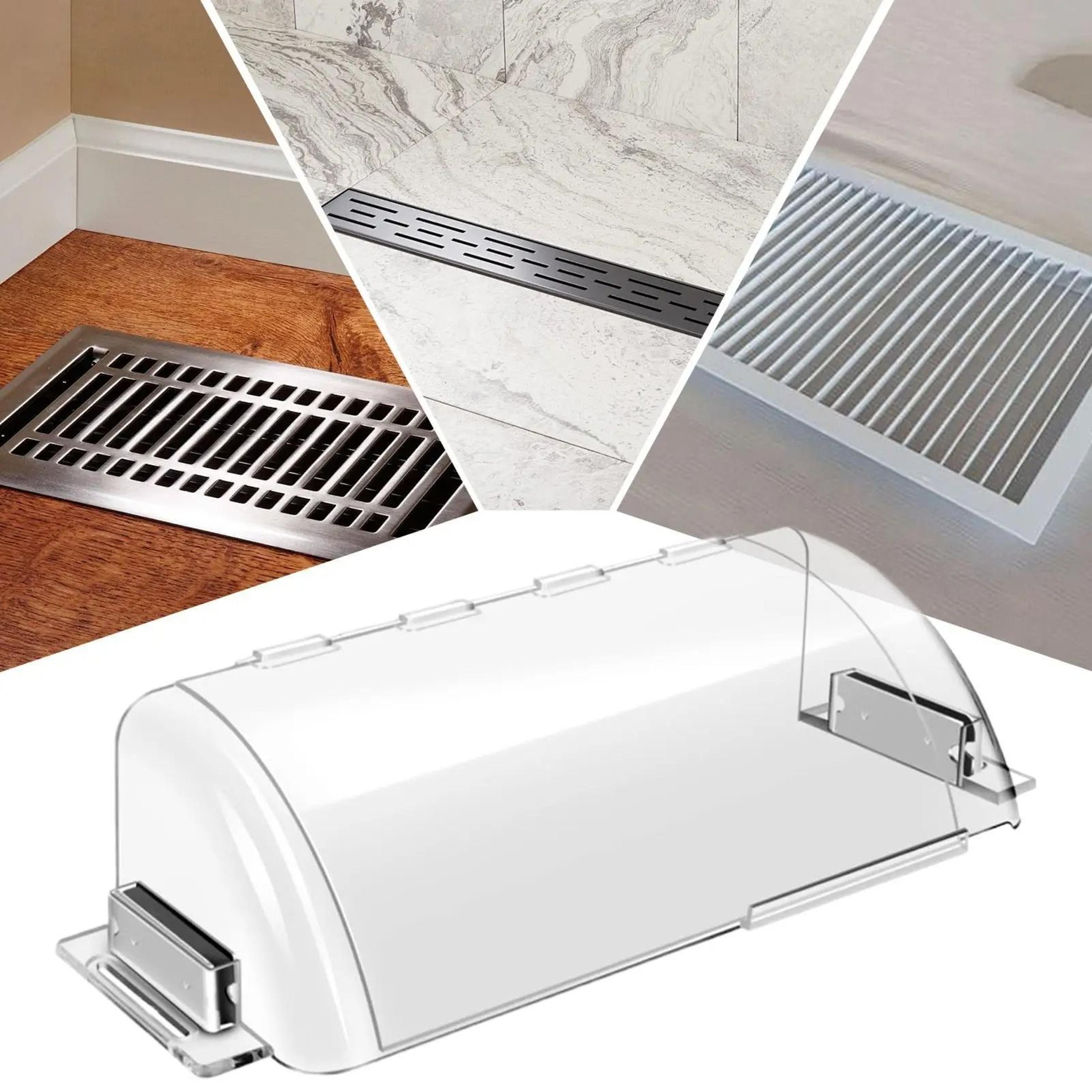 Magnetic Air Vent Deflector DoubleLayer Heat Register Deflector  Air Flow Diverter For Floor  Wall  3