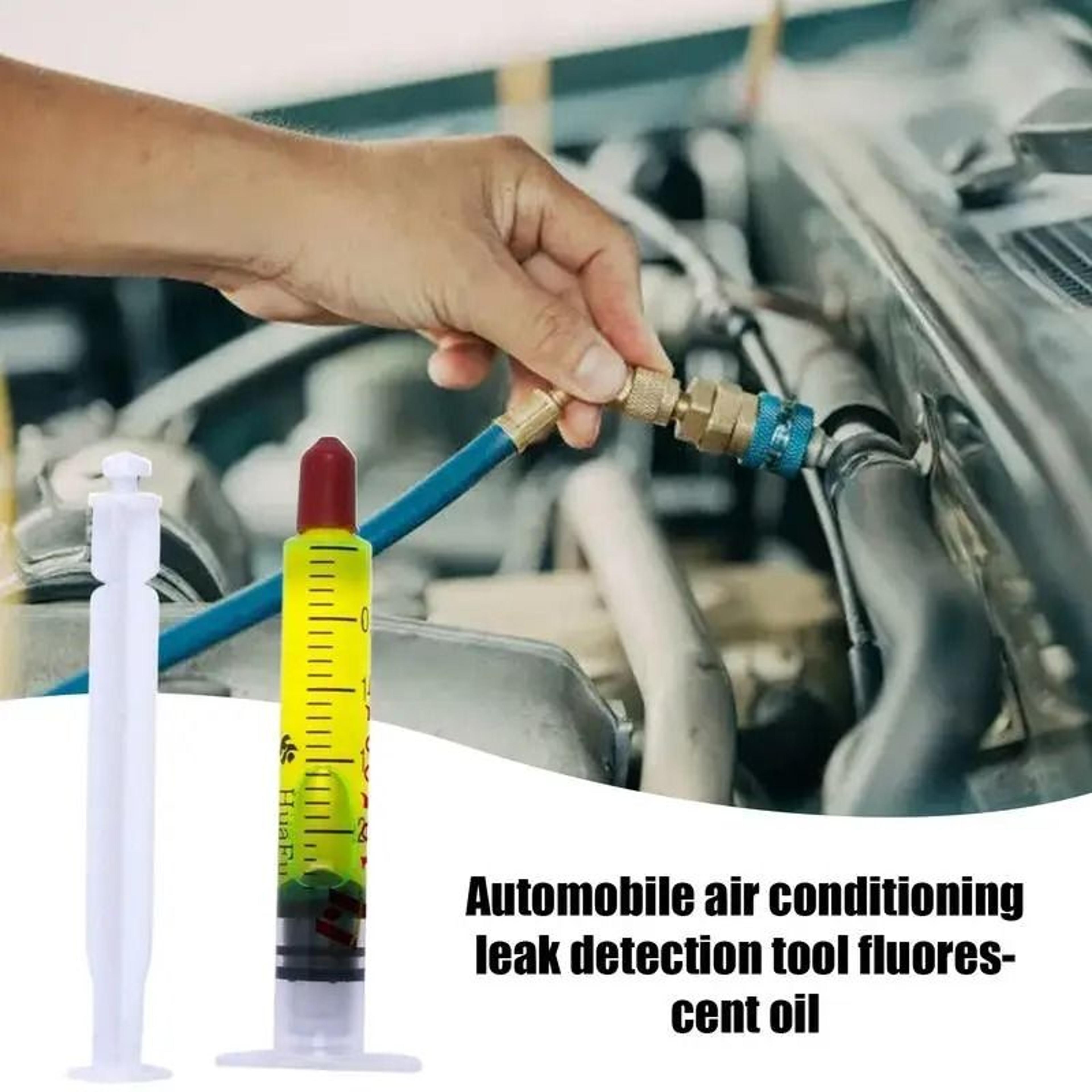 25ml R134a Refrigerant Oil Leak Detector Dye Agent High Concentration Automotive AC Fluorescent Lea 2