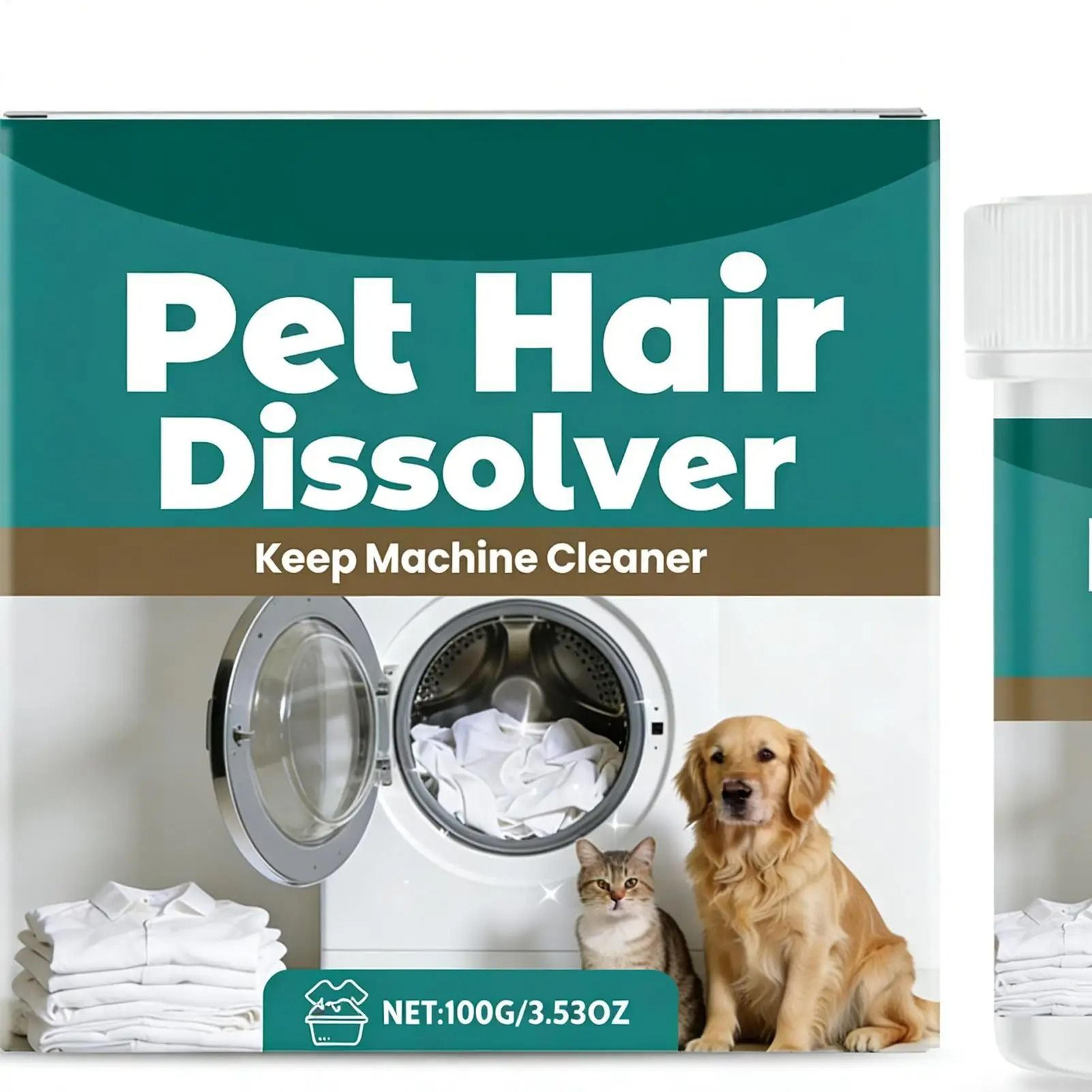 Pet Hair Dissolver For Washing Machine Deep Cleaning Dog  Cat Hair Remover For Clothes  Laundry Odo 4