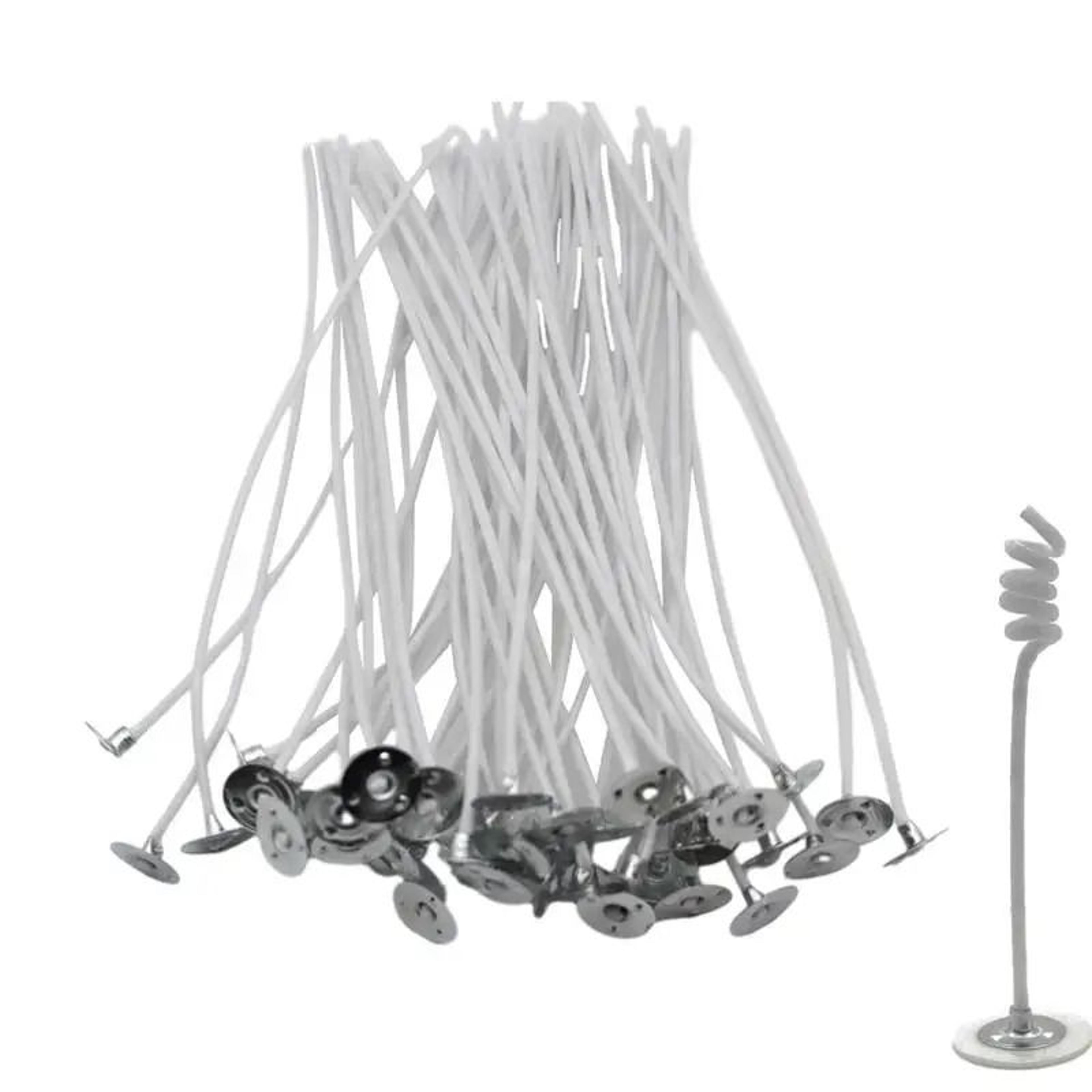 50pcs Set 40Strand Woven Cotton Candle Wicks Soy Wax Core For DIY Candle Making  Kerosene Lamps 810 1