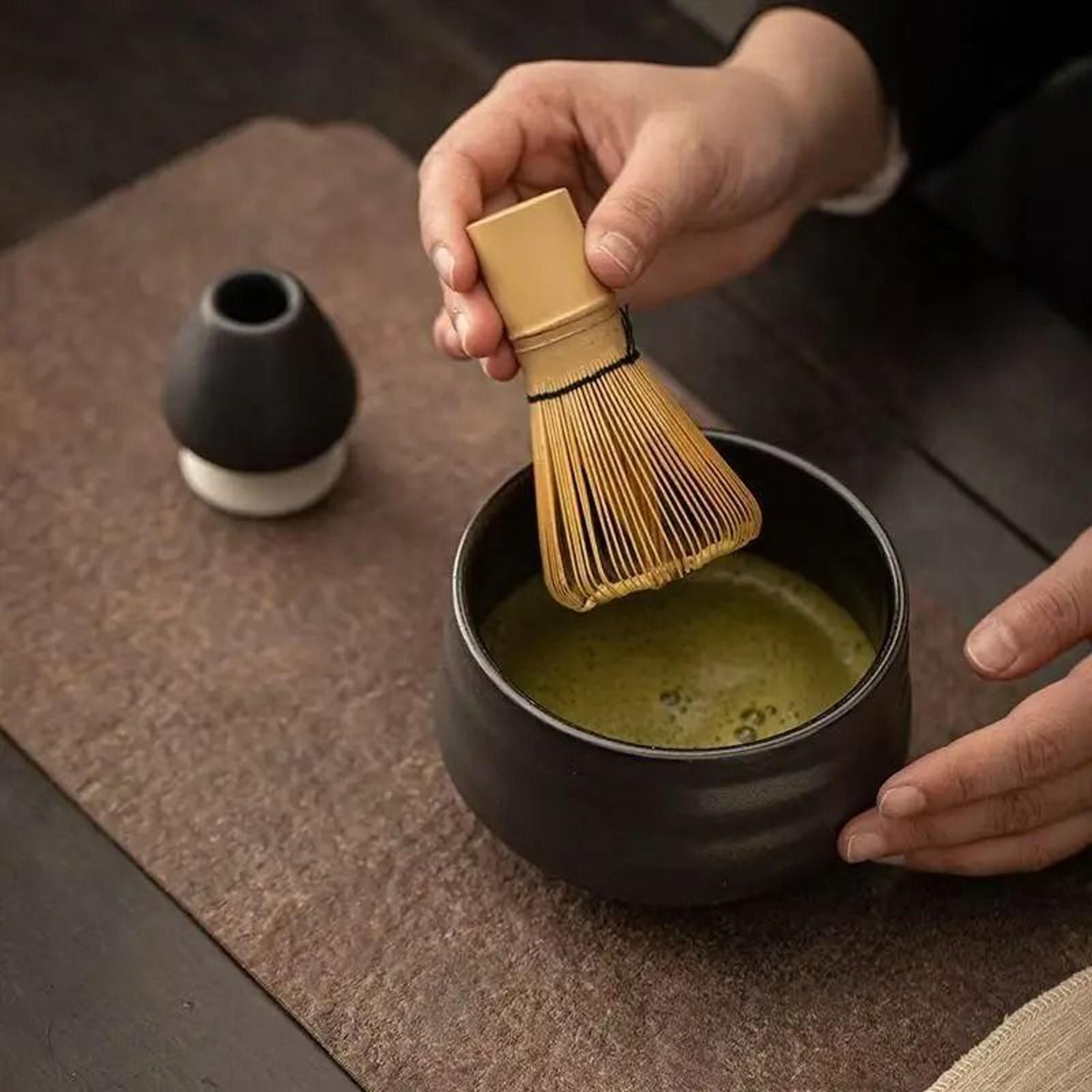 Handcrafted Bamboo Matcha Whisk Chasen Traditional Green Tea Powder Mixer  Stirrer For Japanese Tea 1
