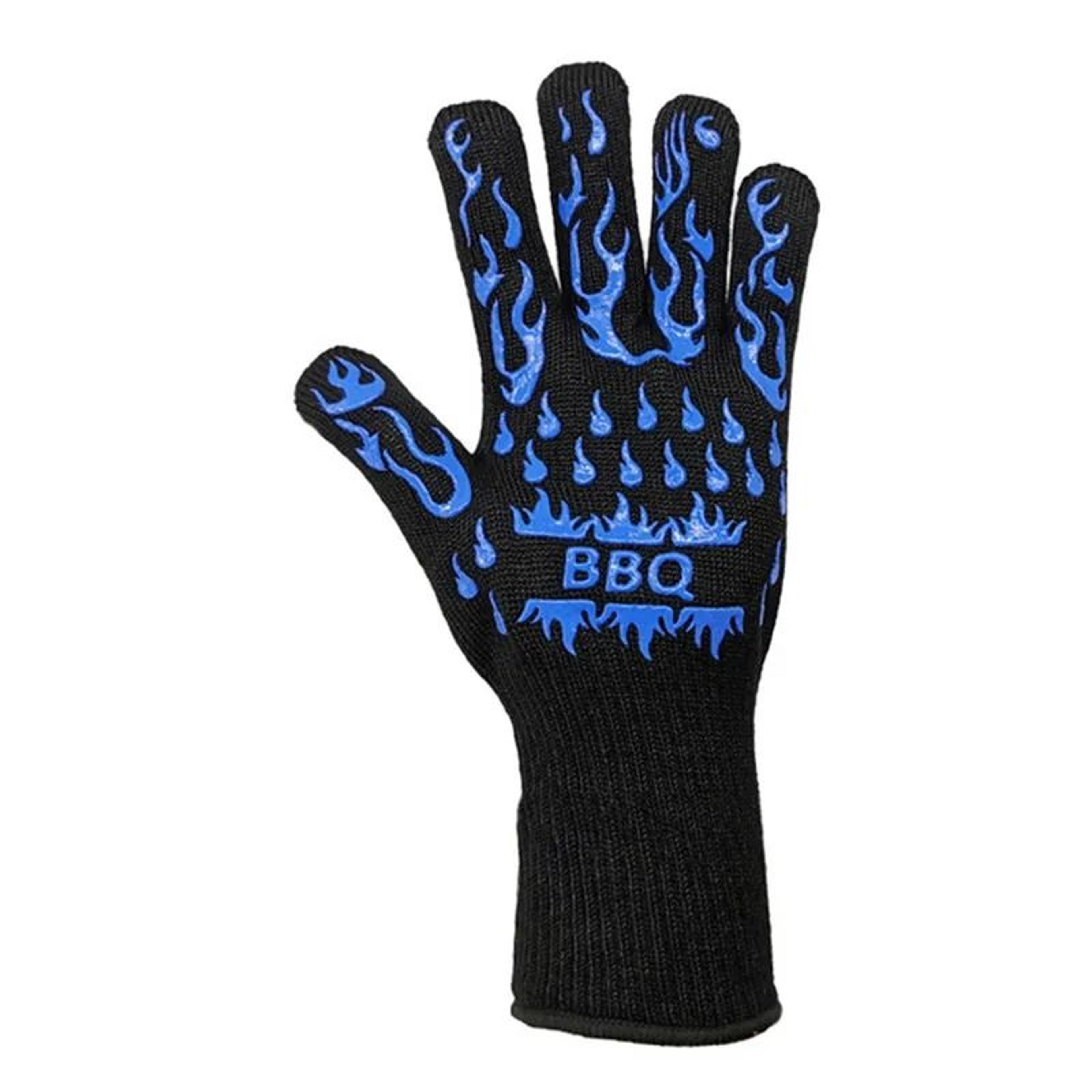 800C High Temperature Resistant BBQ Microwave Oven Gloves Fireproof Heat Insulated Barbecue Mitts F 11