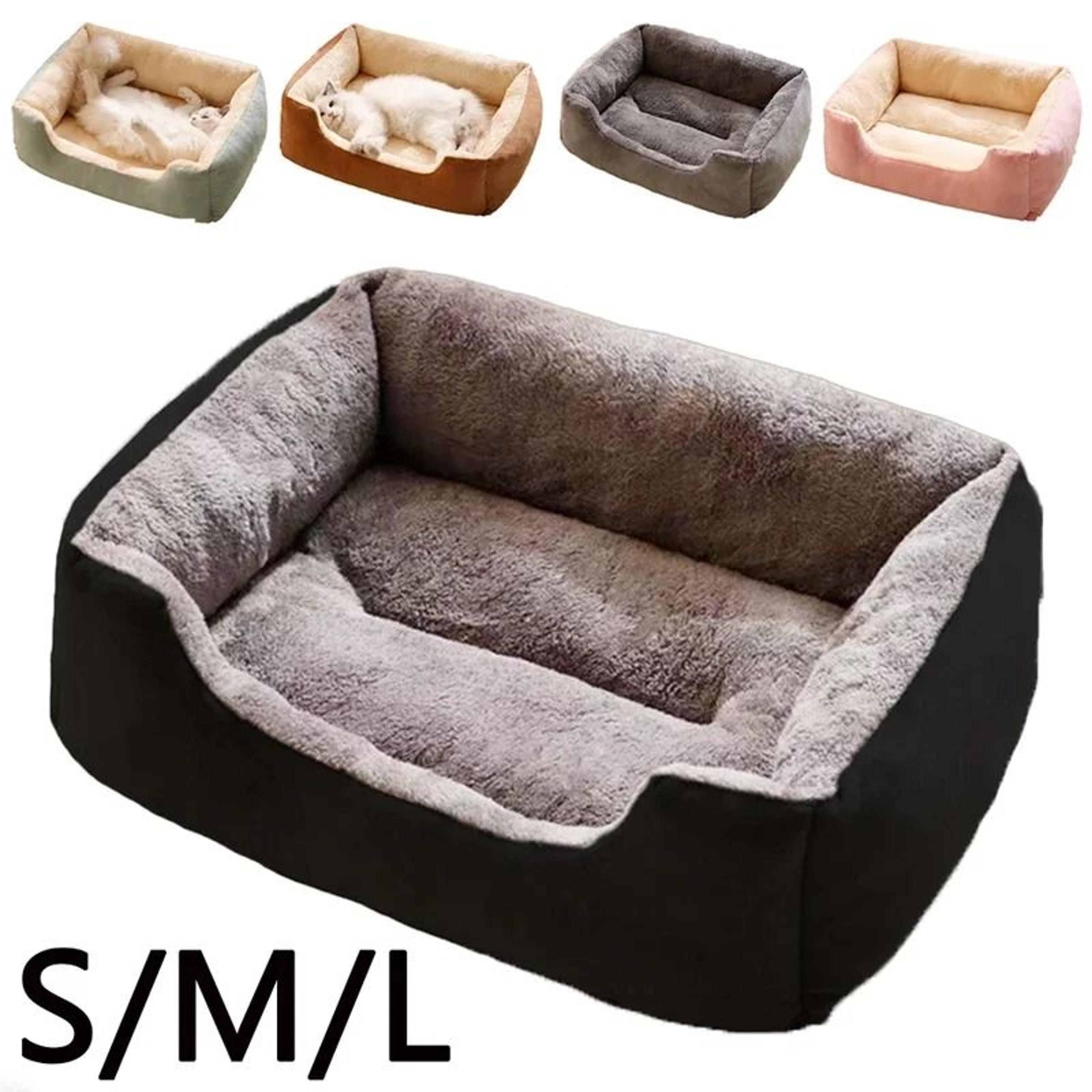 plush pet bed cushion for cats & small dogs soft warm kitten house basket & indoor habitat pad