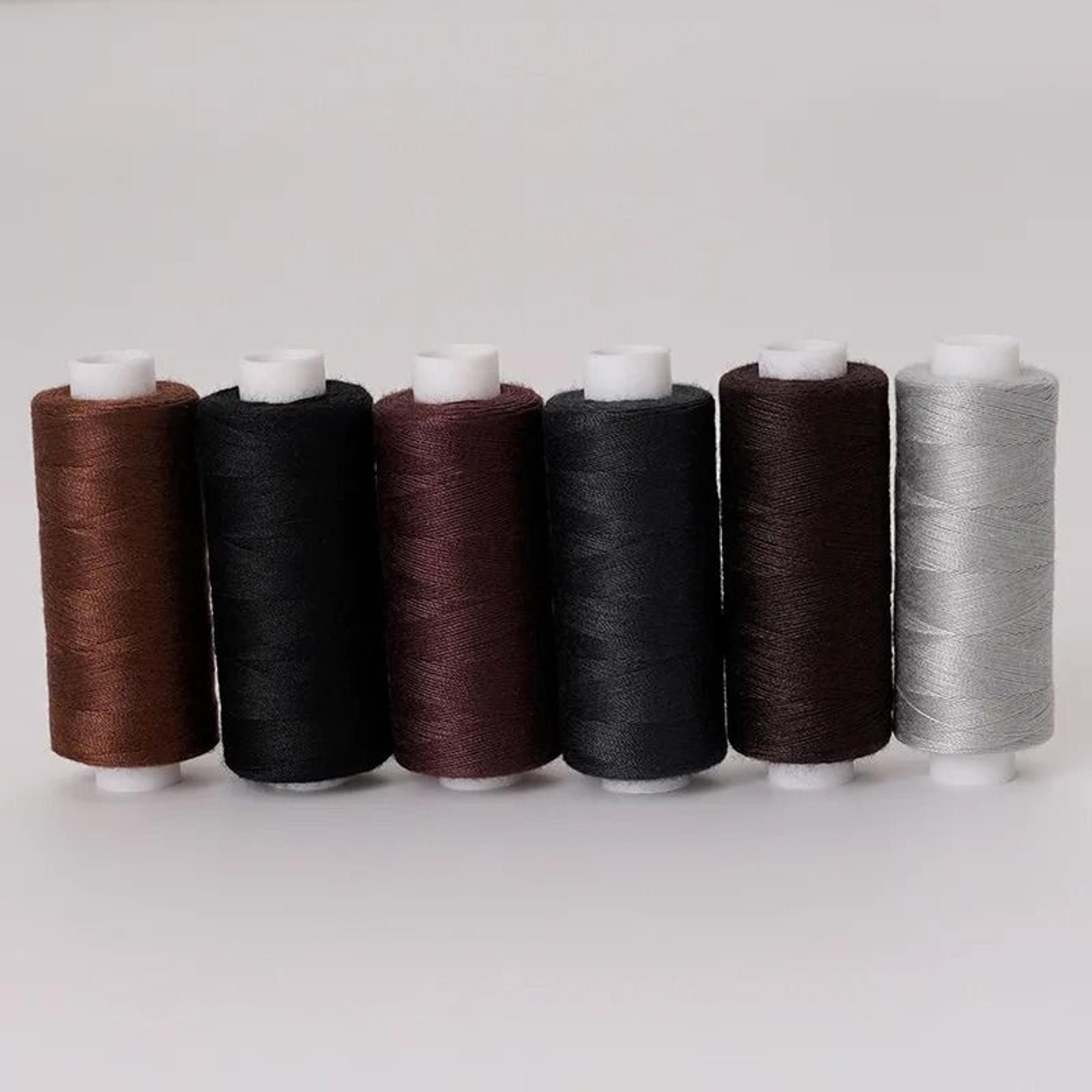 6 ColorsSet Yarn Sewing Thread Spools HighTenacity Polyester Thread Roll For Machine  Hand Embroide 18