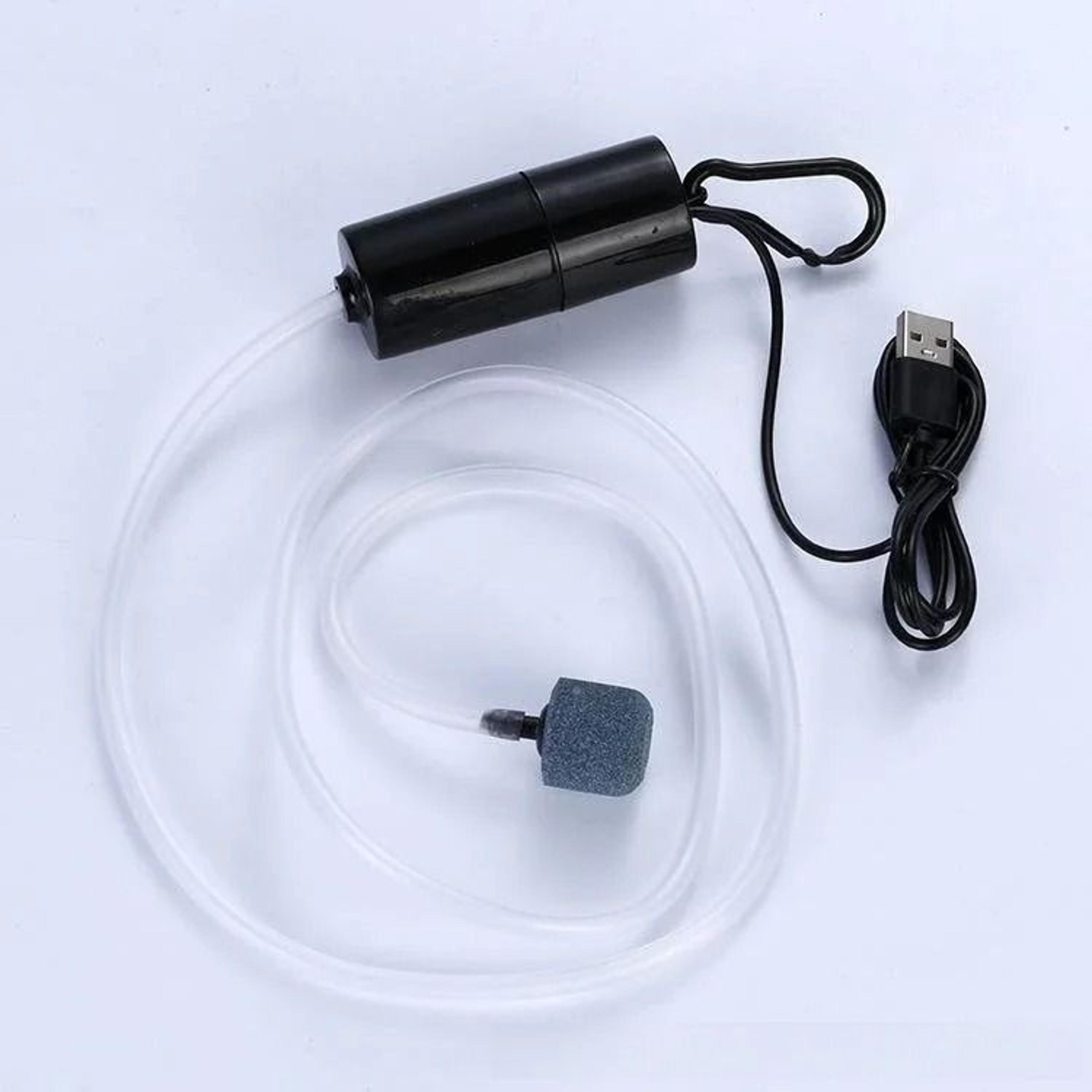 Mini USB Aquarium Oxygen Air Pump Portable Silent Aerator Compressor For Fish Tank  Fishing 6