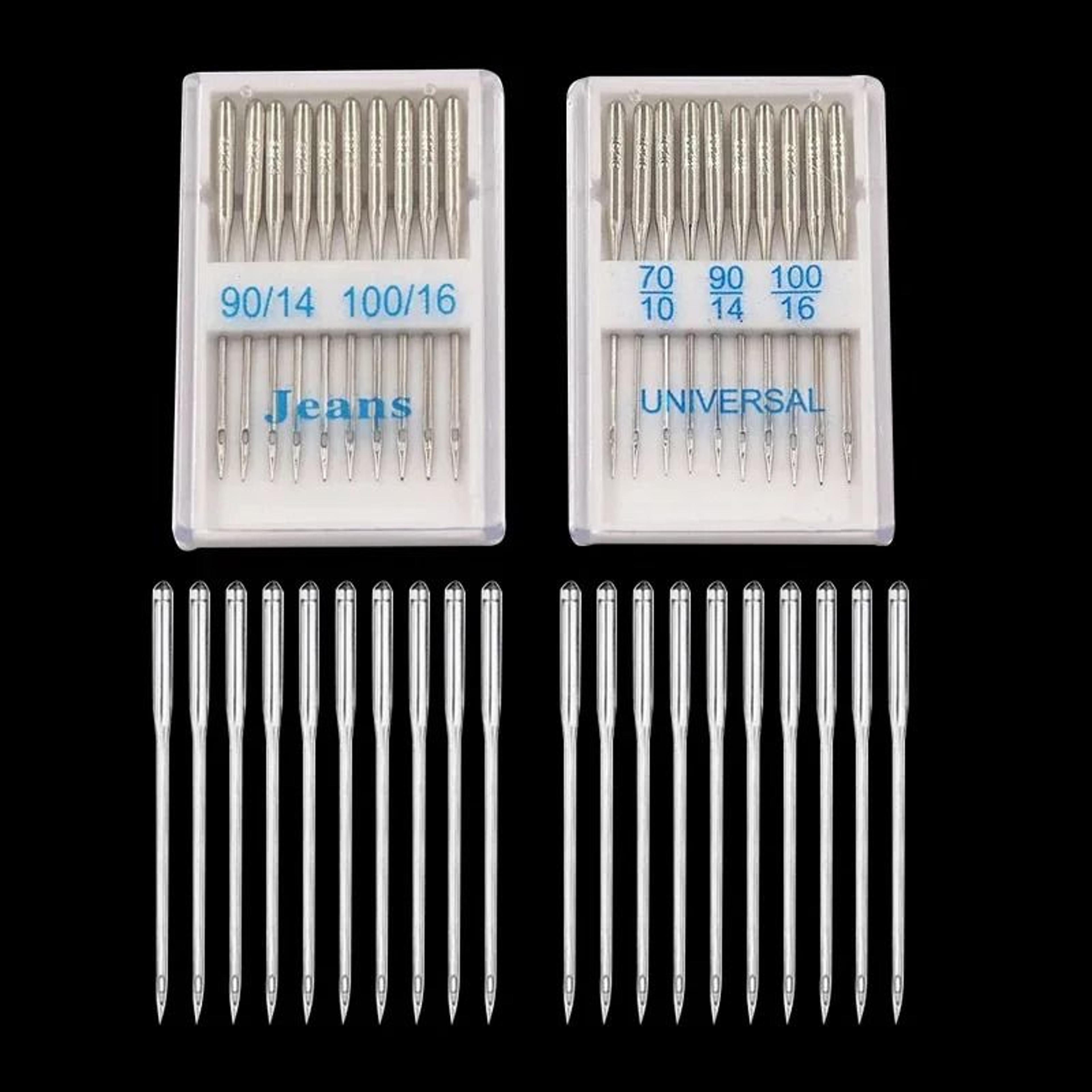 20Piece Universal Home Sewing Machine Needles Set Ball Point  Heavy Duty Jeans Needles 1