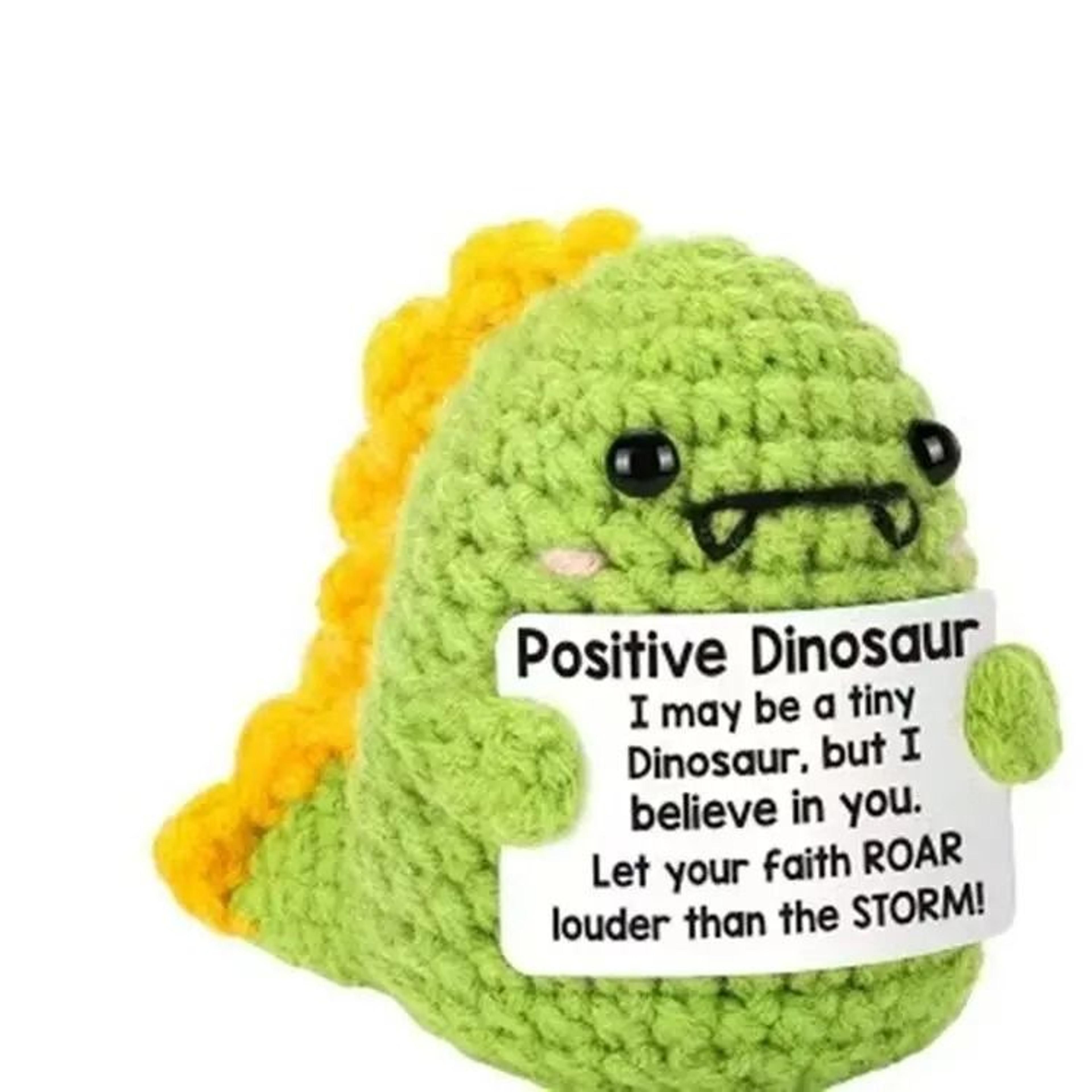 Positive Energy Potato Hug Pocket Mini Handmade Knitted Wool Doll With Encouragement Card  Gift Box 8