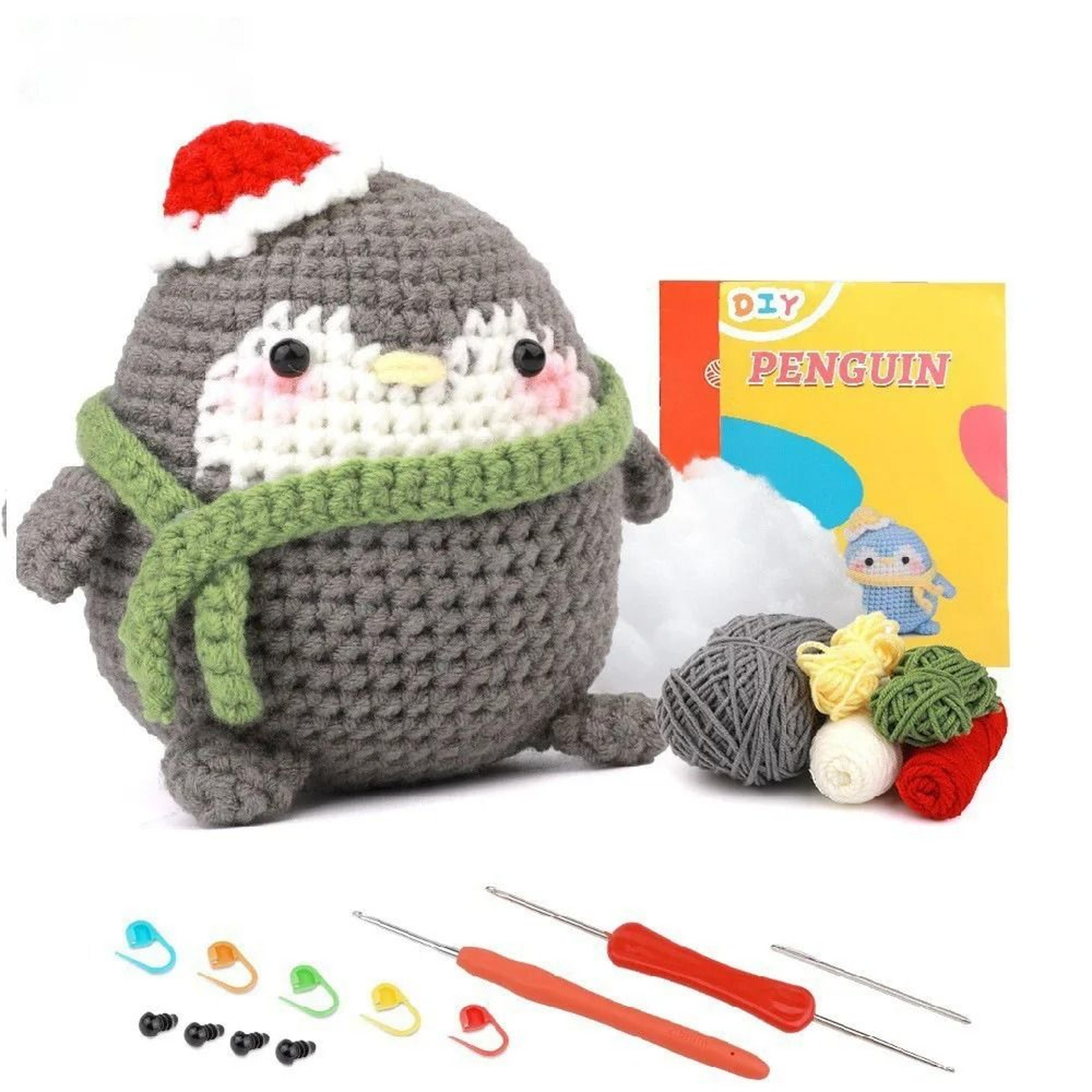 Crochet Animal Kit For Beginners With StepbyStep Video Tutorials  Complete DIY Knitting Tools Set 17