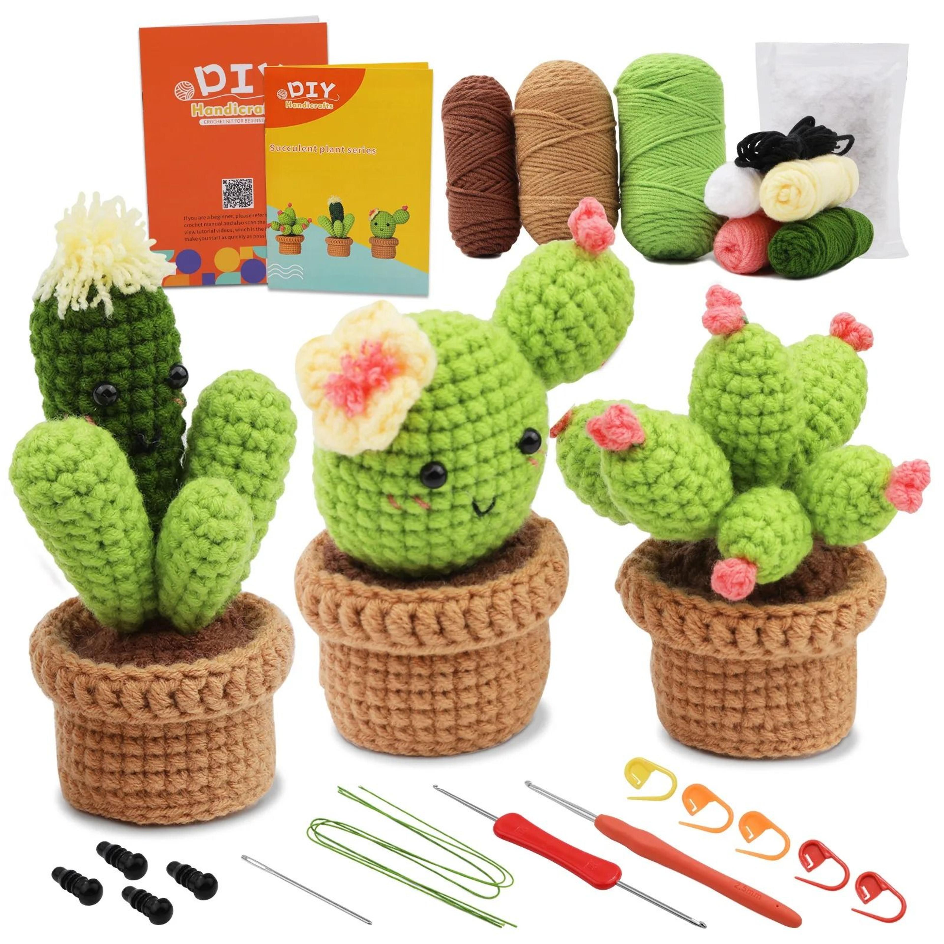 Crochet Animal Kit For Beginners With StepbyStep Video Tutorials  Complete DIY Knitting Tools Set 9