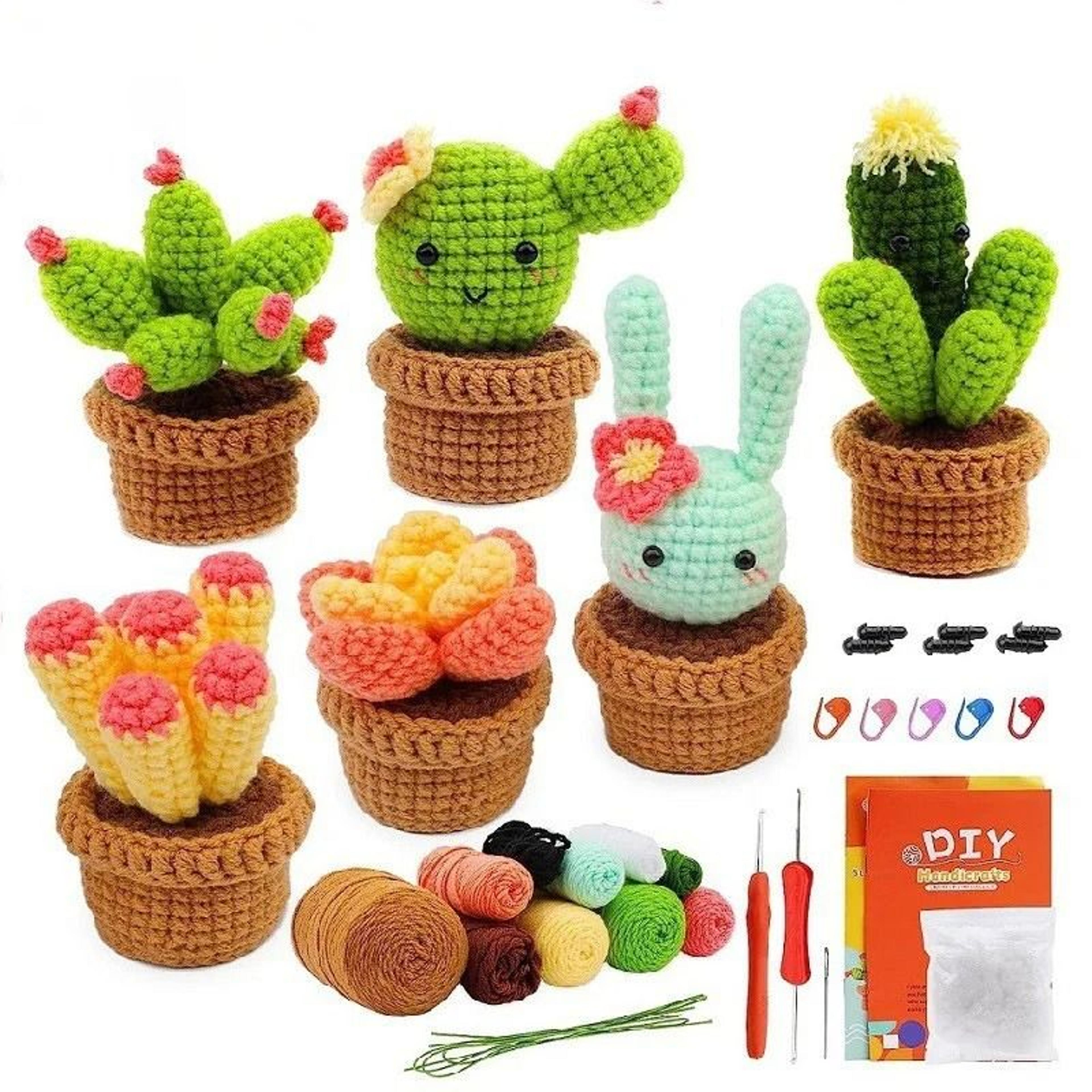 Crochet Animal Kit For Beginners With StepbyStep Video Tutorials  Complete DIY Knitting Tools Set 15