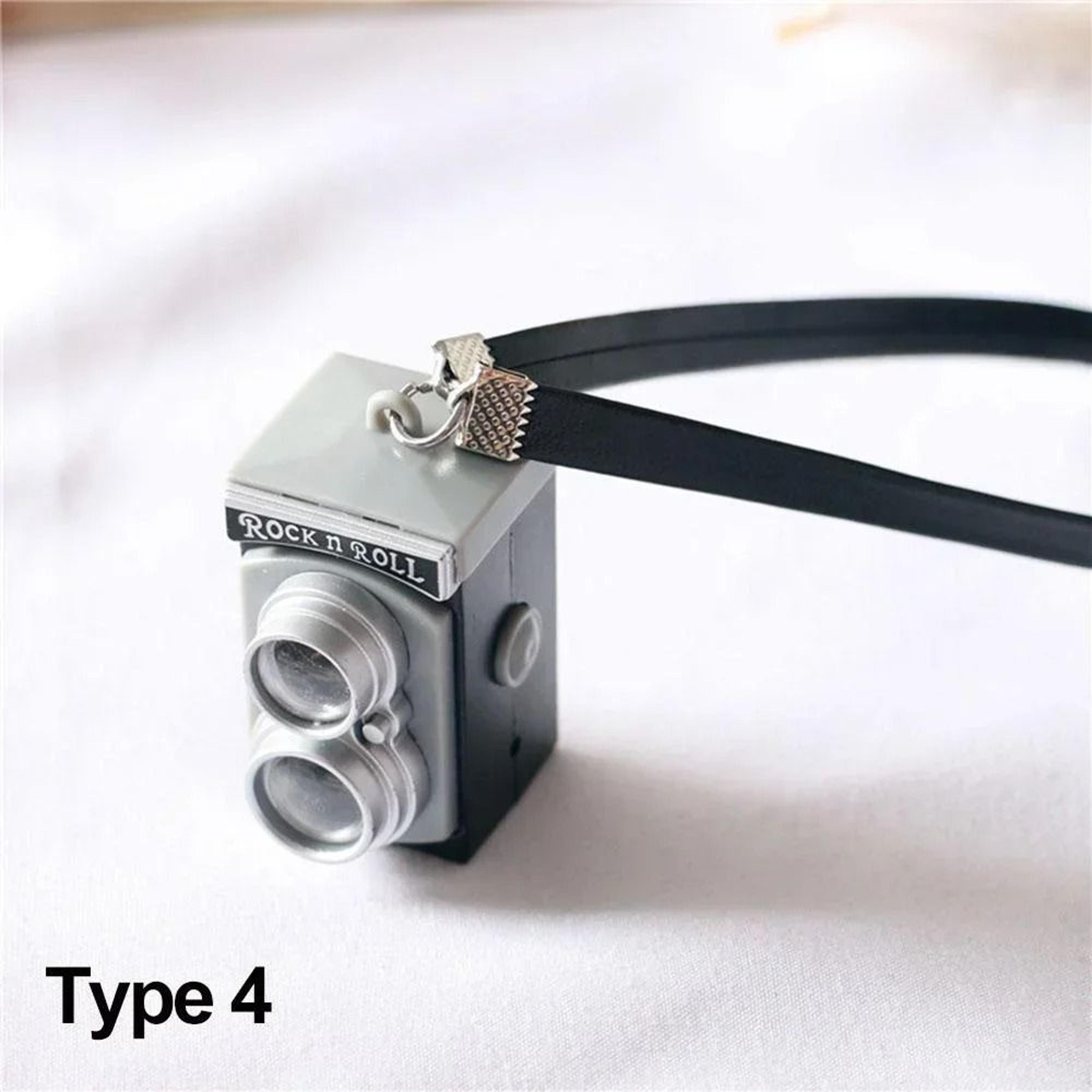 1Pc 16 18 112 Dollhouse Miniature Digital SLR Camera For Labubu  Upset Duck Doll Accessories 6