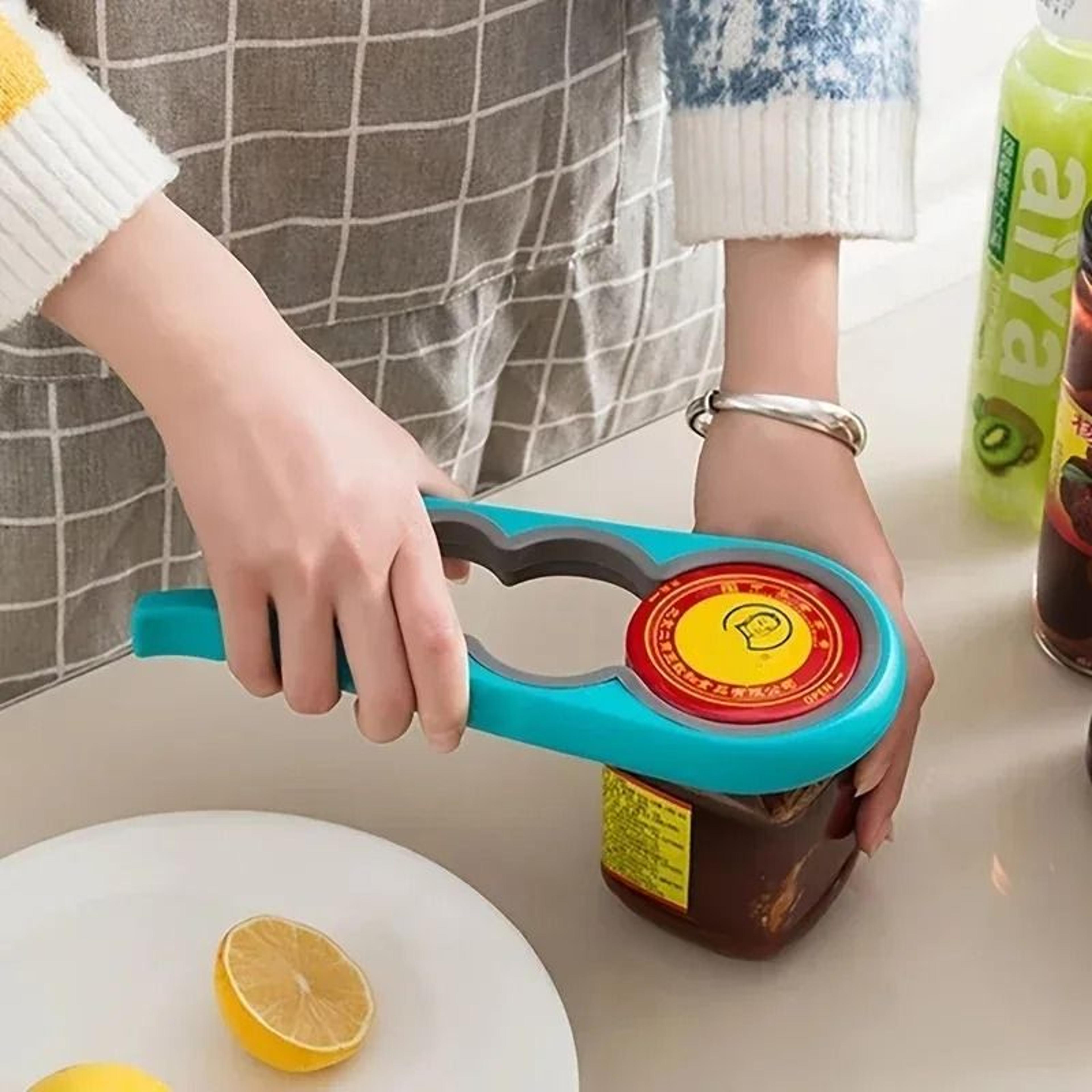 4in1 MultiPurpose Jar  Can Opener For Beer Bottles Jars  Kitchen Use 1
