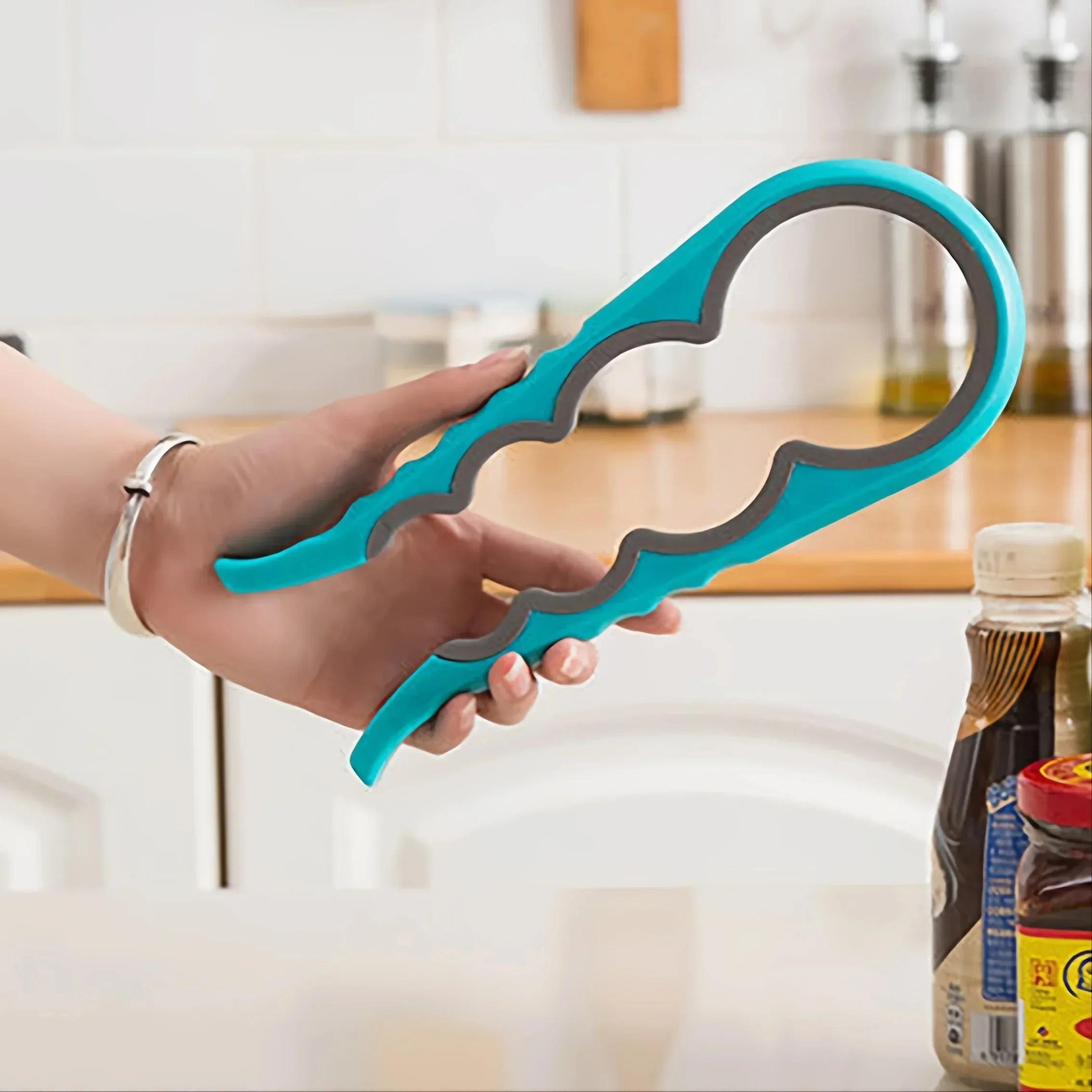 4in1 MultiPurpose Jar  Can Opener For Beer Bottles Jars  Kitchen Use 5