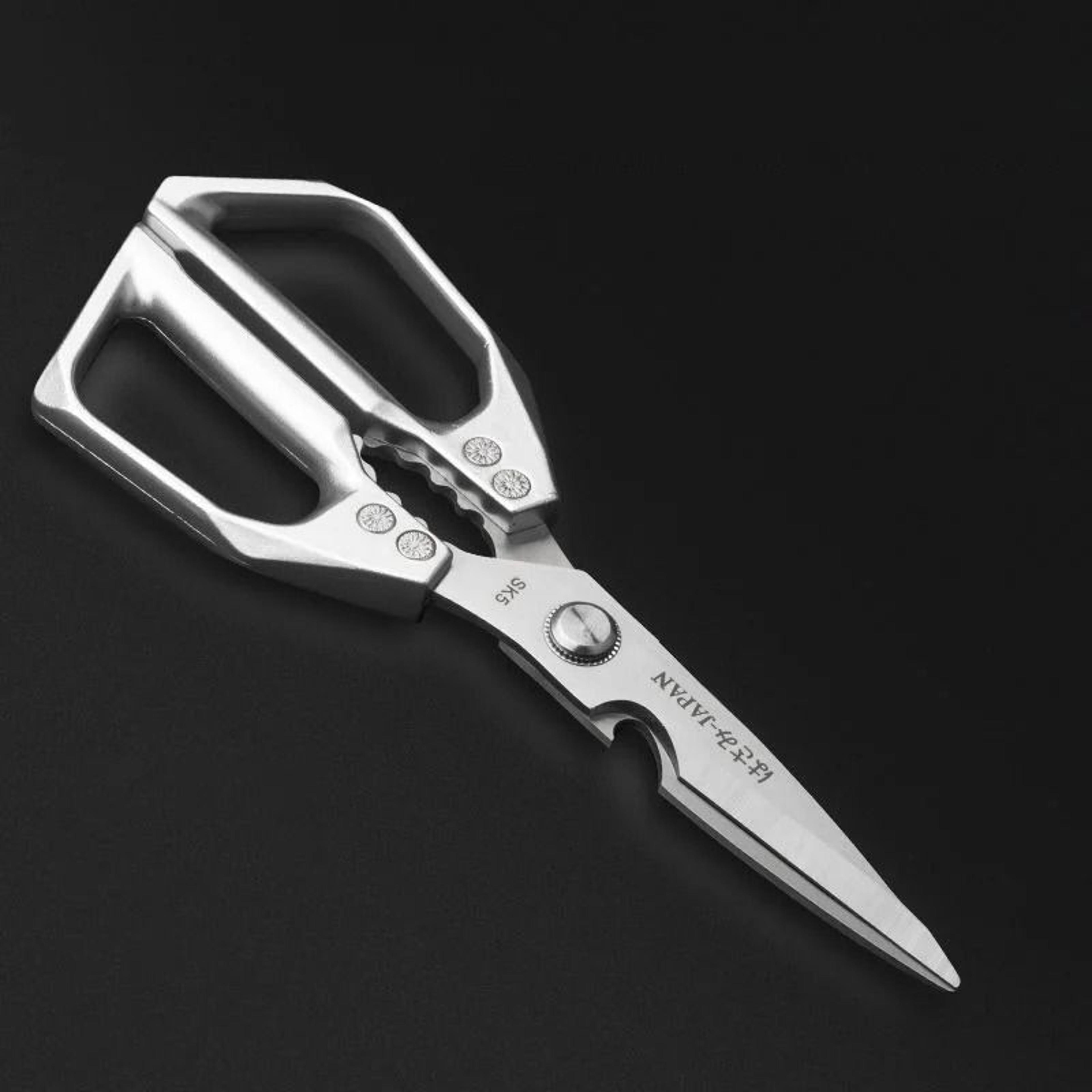 MultiFunctional Stainless Steel Kitchen Scissors For Chicken Fish  Meat 1