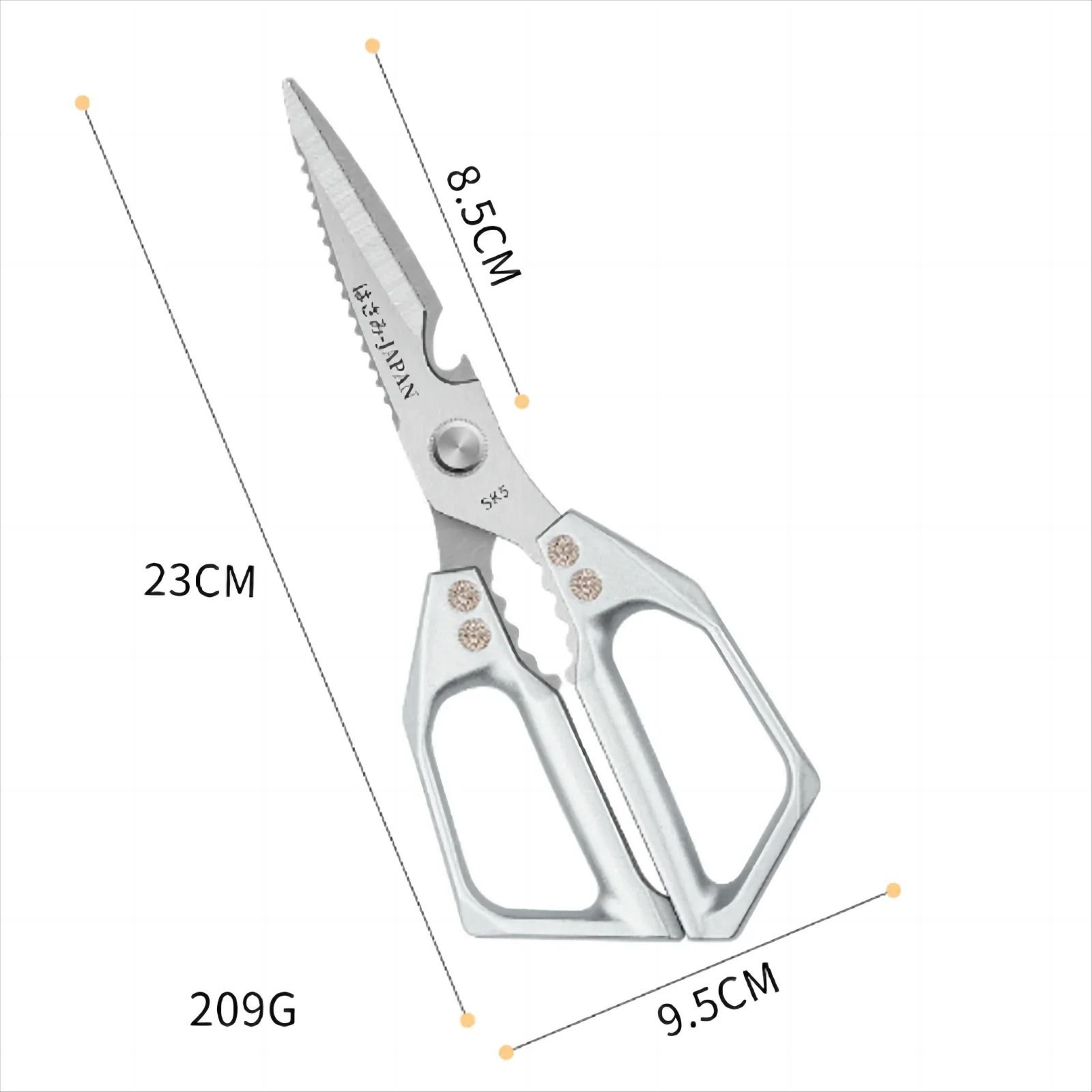 MultiFunctional Stainless Steel Kitchen Scissors For Chicken Fish  Meat 6