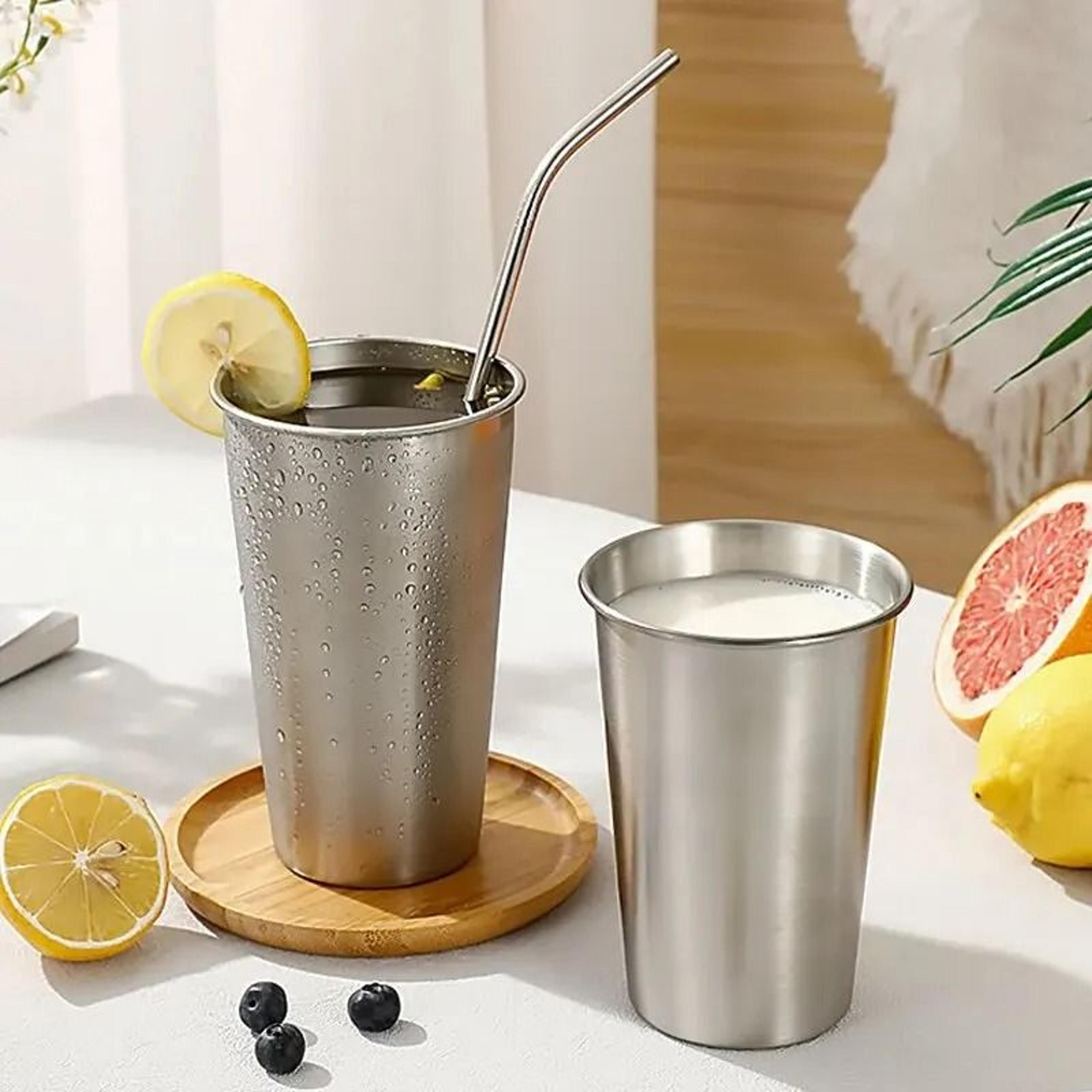 SingleLayer Stainless Steel Outdoor Camping Beer  Coffee Cup With Rolled Rim 5