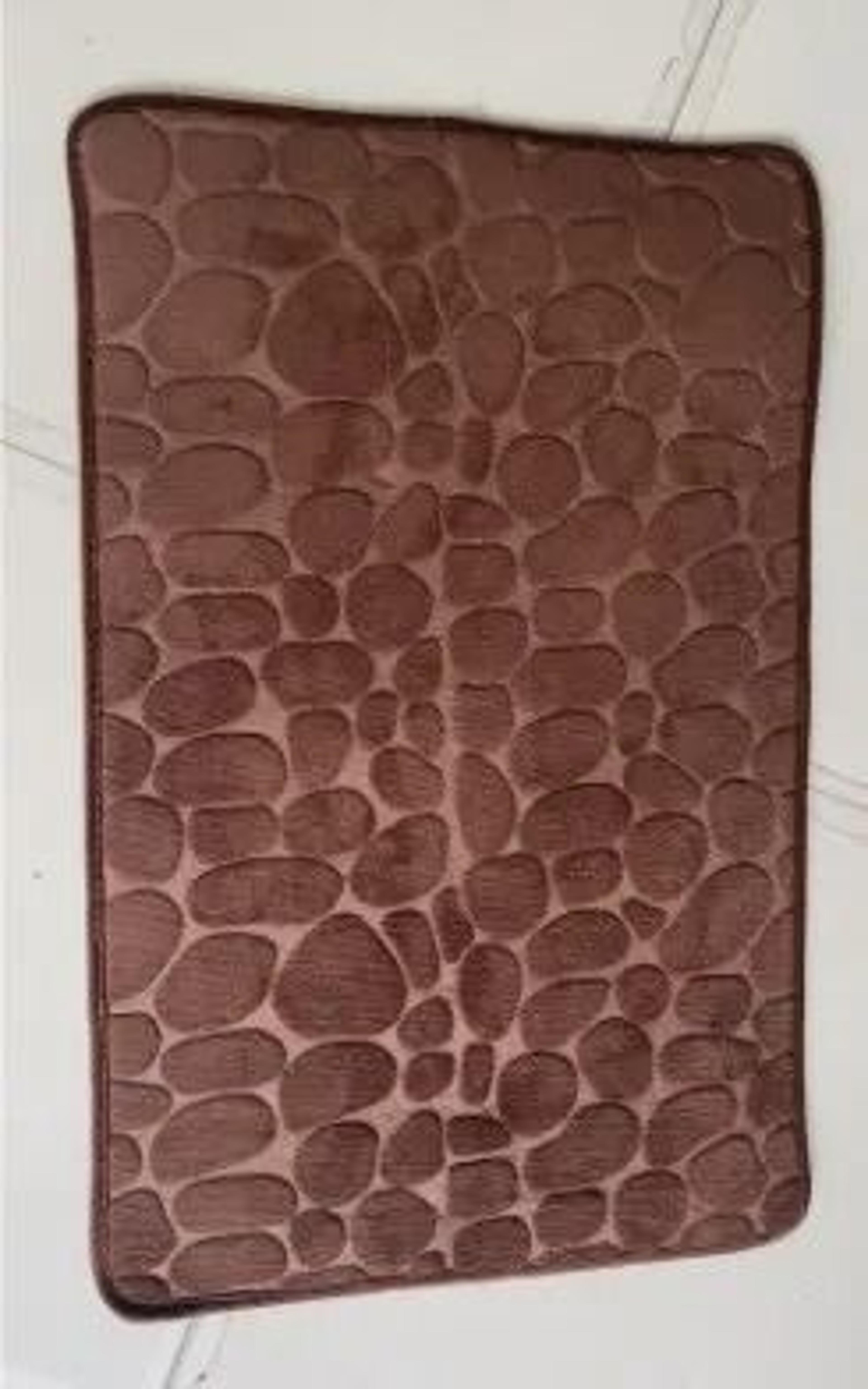 Thickened Memory Foam Coral Fleece Absorbent Bathroom Mat 40cm X 60cm 6