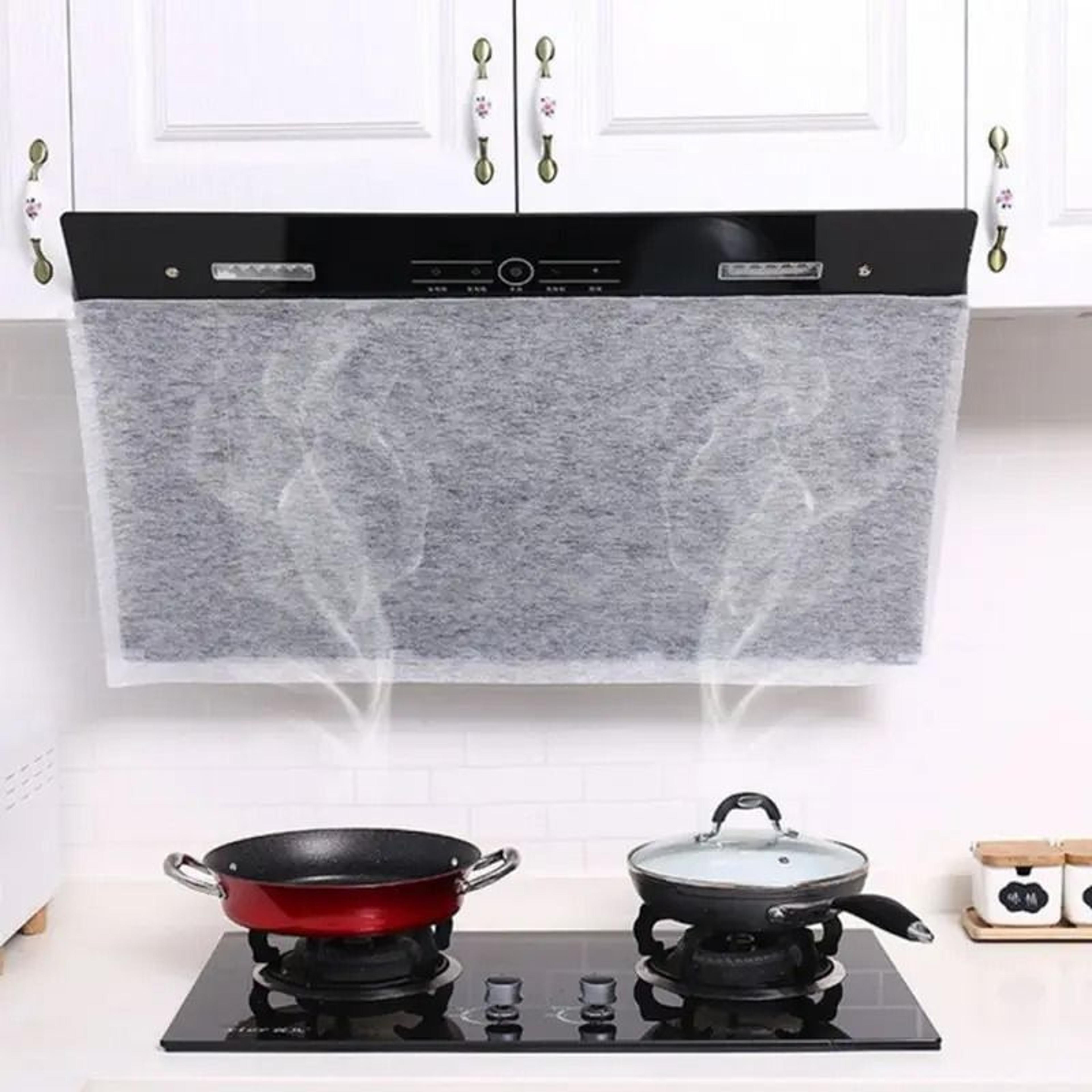 12-pack range hood oil-absorbing paper filters & disposable grease cotton sheets (43cm x 45cm)