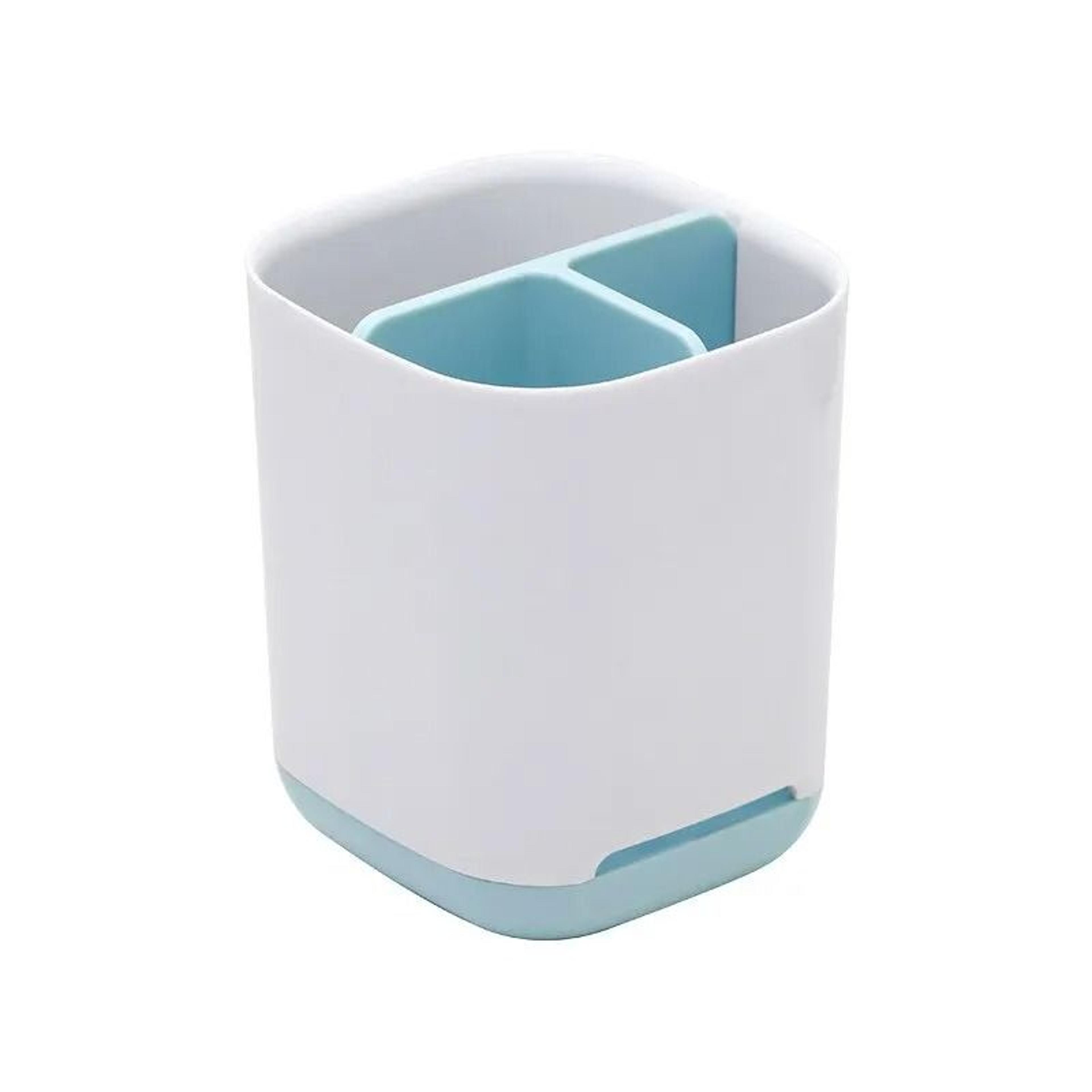 Multifunctional Compartment Toothbrush Holder  Bathroom Draining Storage Rack 6