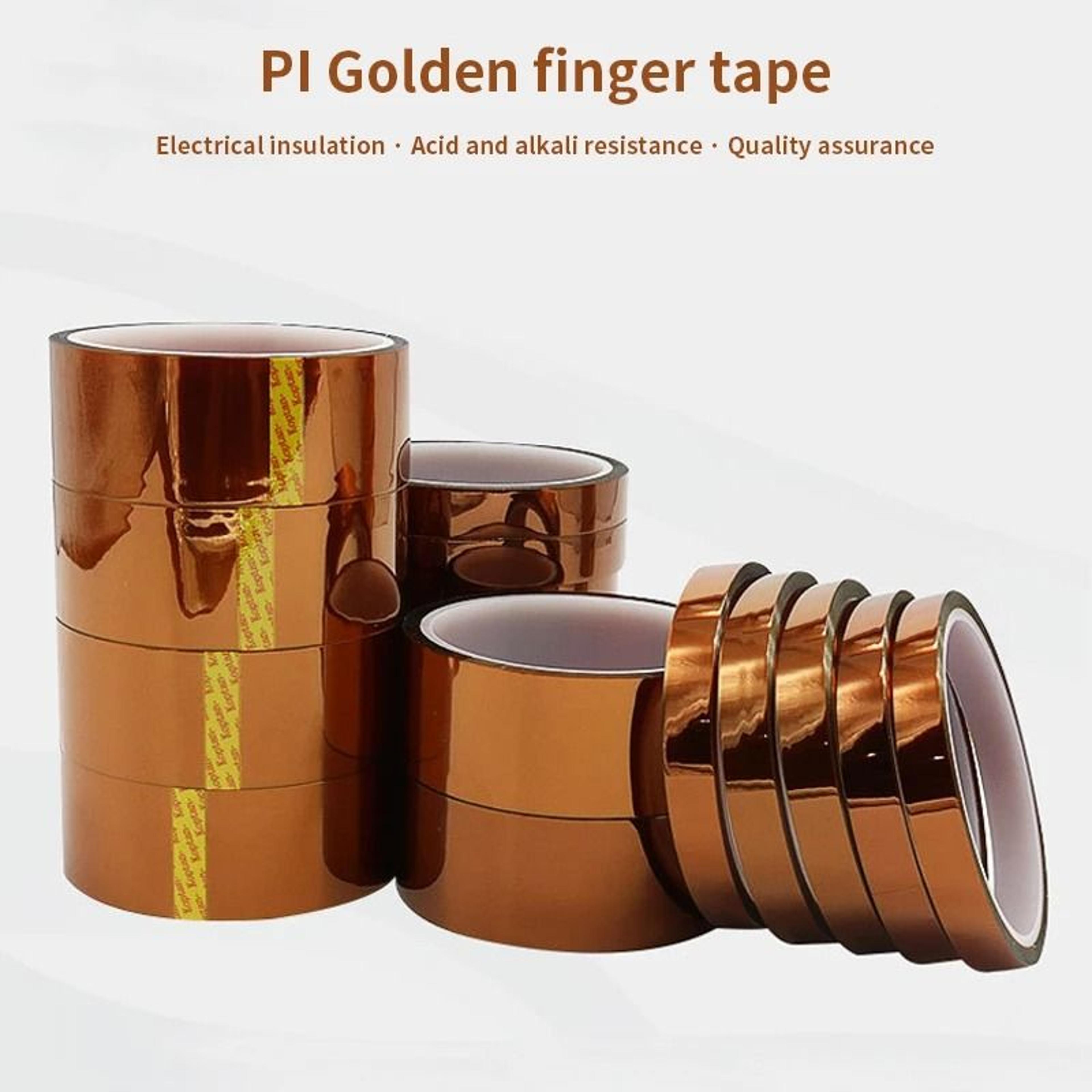 30m High Temperature Resistant Polyimide Gold Finger Tape  AntiStatic Battery Insulation Tape 1