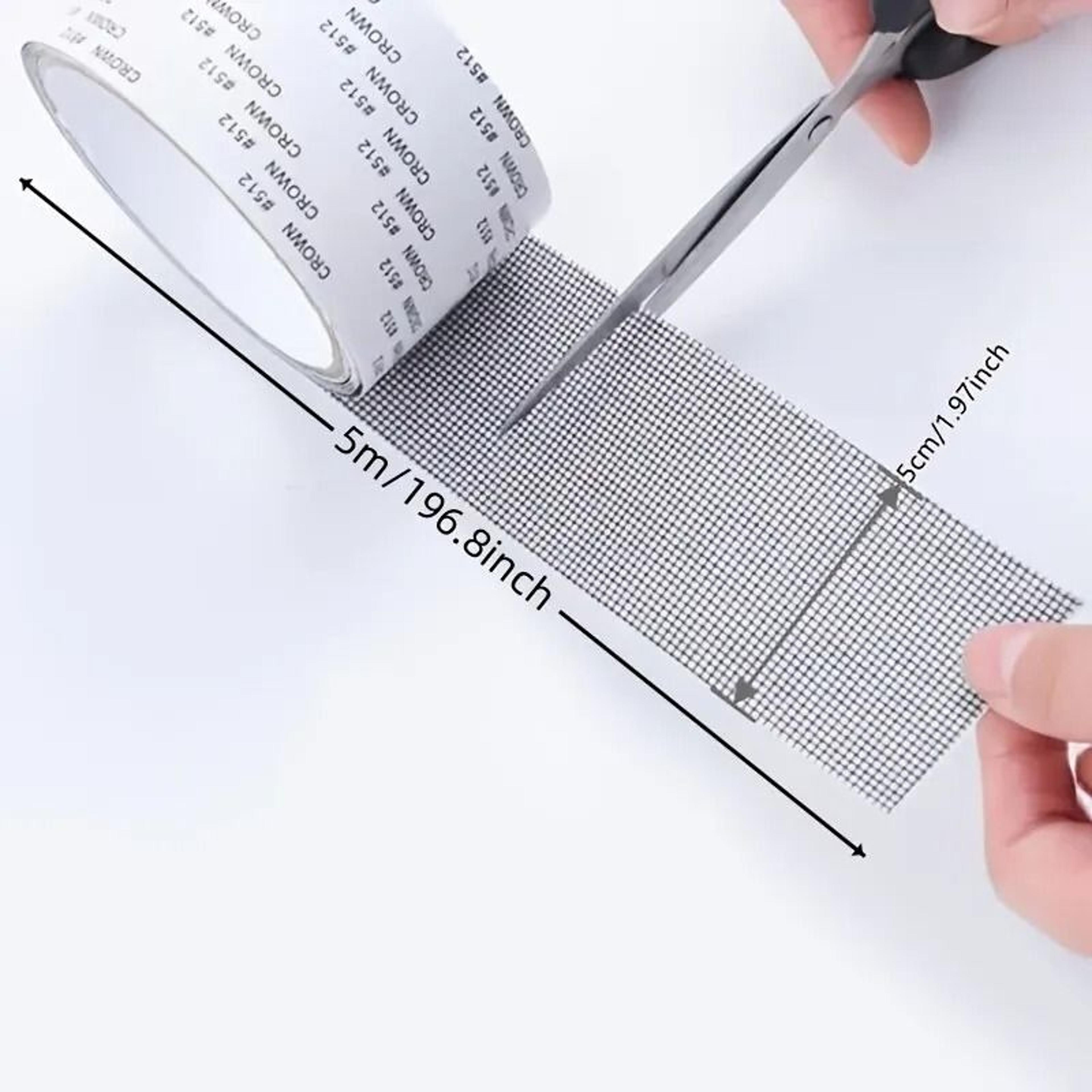 SelfAdhesive Window Screen Repair Tape  Mesh Door Hole Fixing Patch 5
