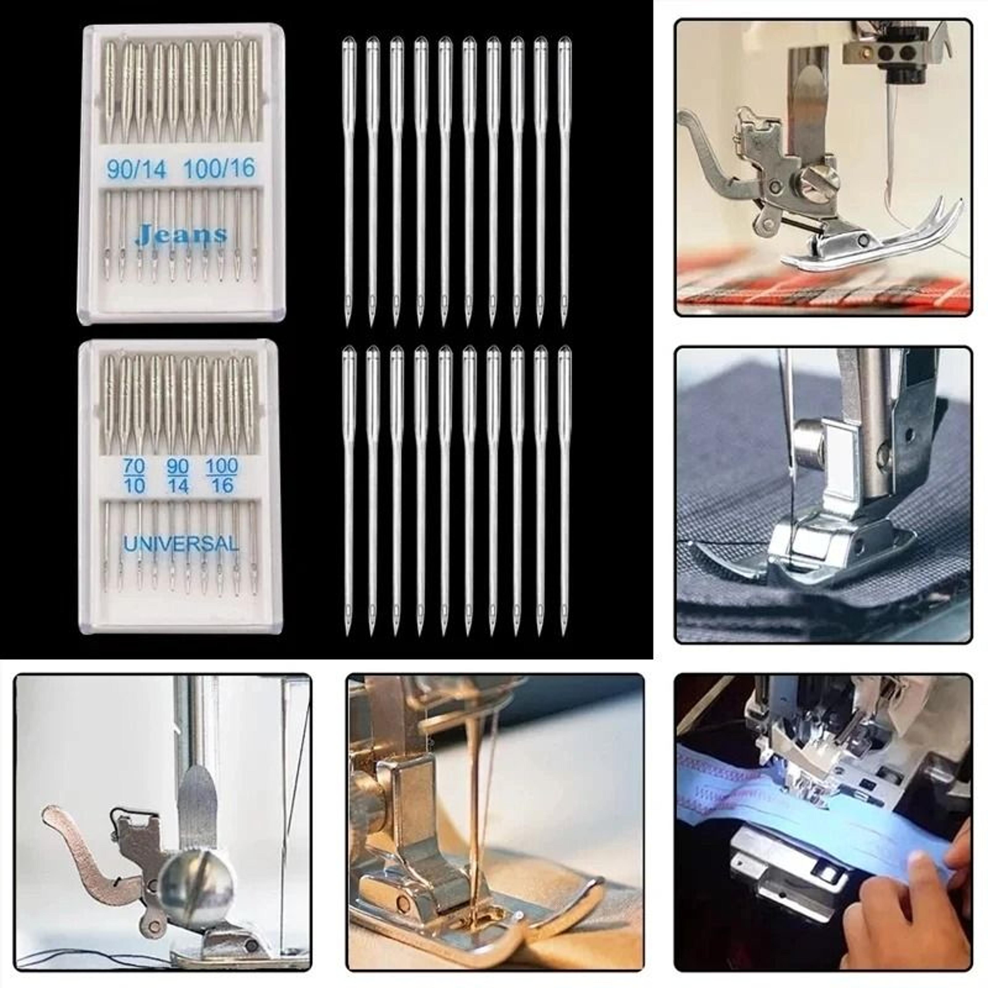 20Piece Universal Sewing Machine Needles Set For Heavy Fabrics Denim  Stretch Knits 3