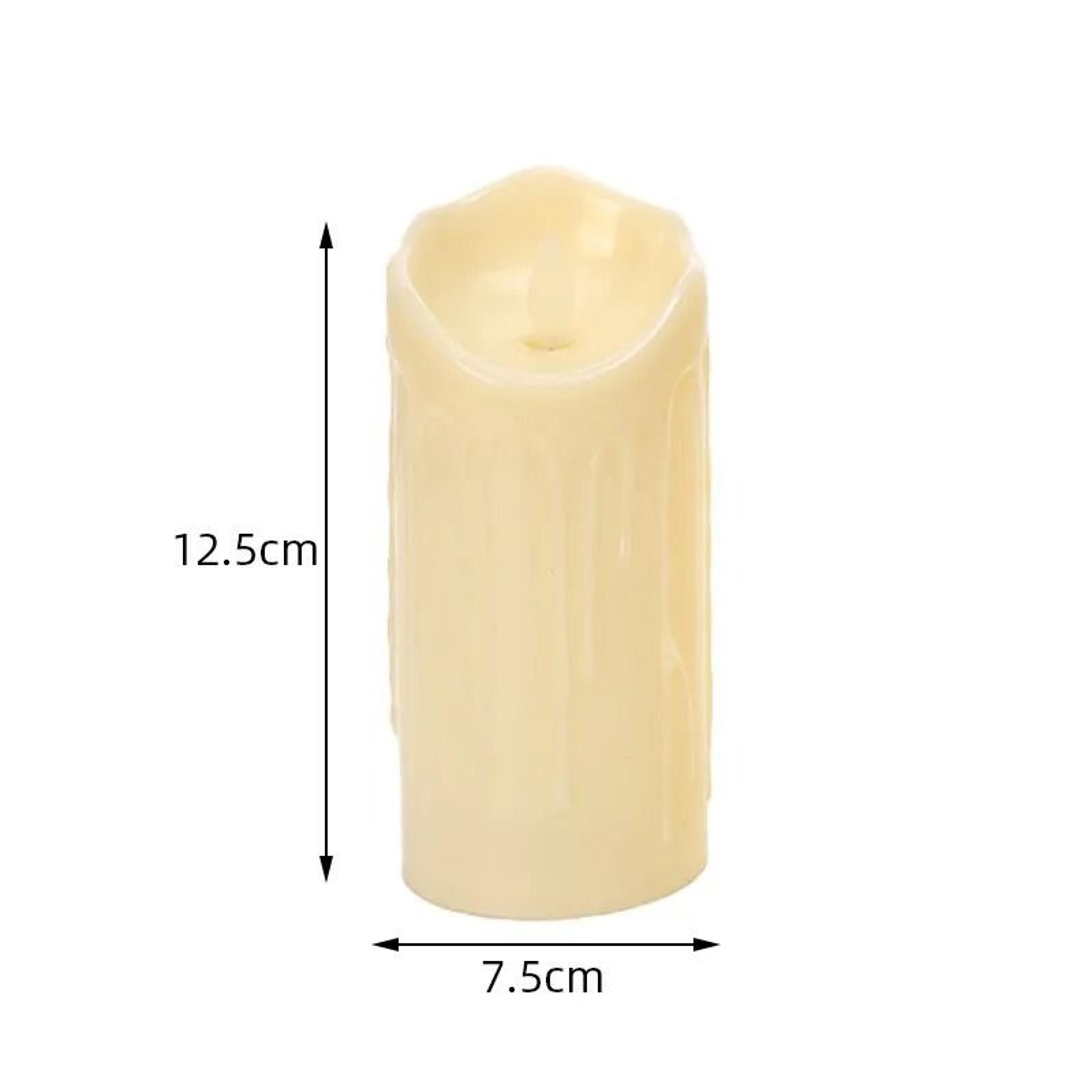 Flameless Electronic Candle Light  RealFlicker BatteryOperated LED Simulation Candle 4