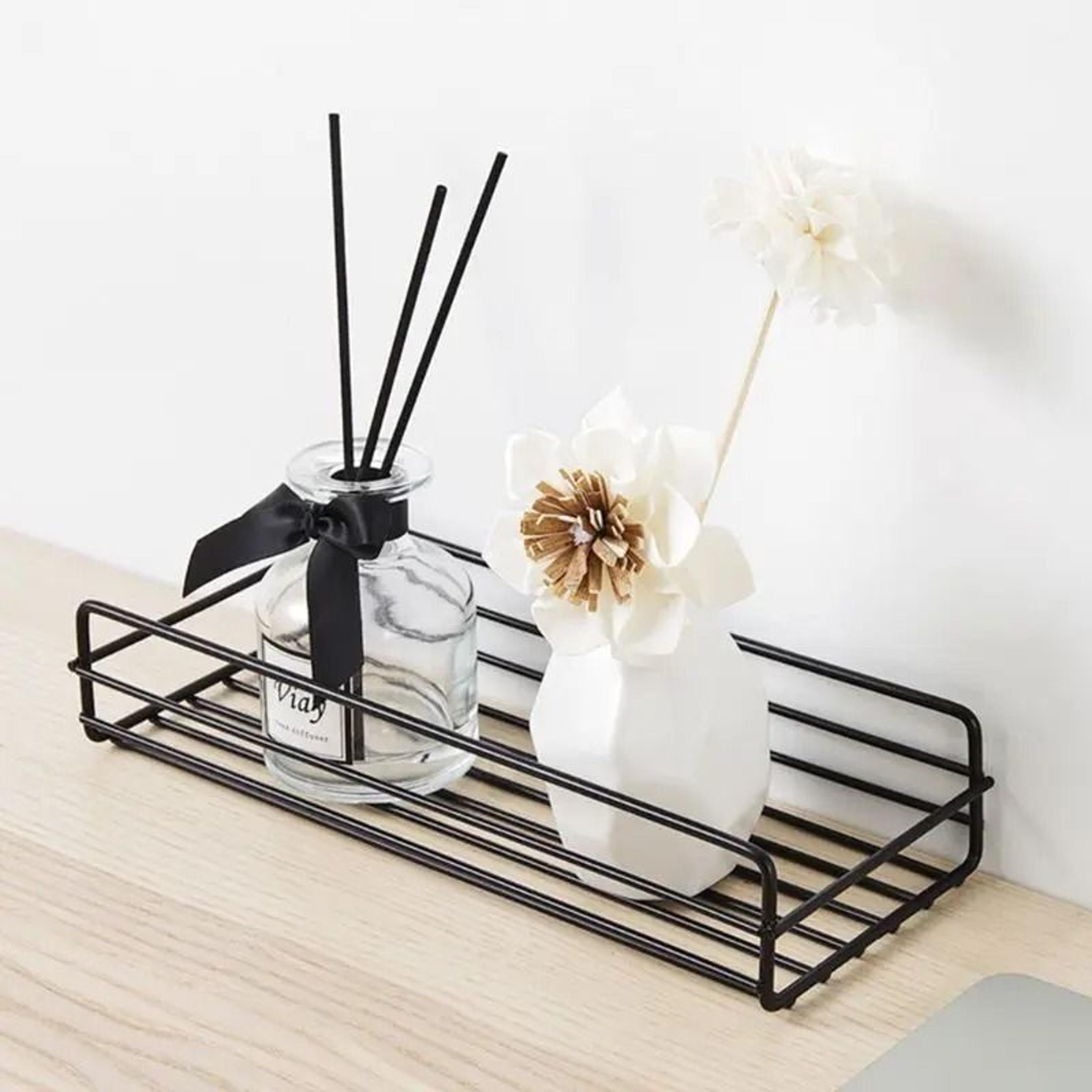 PunchFree Iron Corner Bathroom Storage Rack  WallMounted Kitchen Caddy 2
