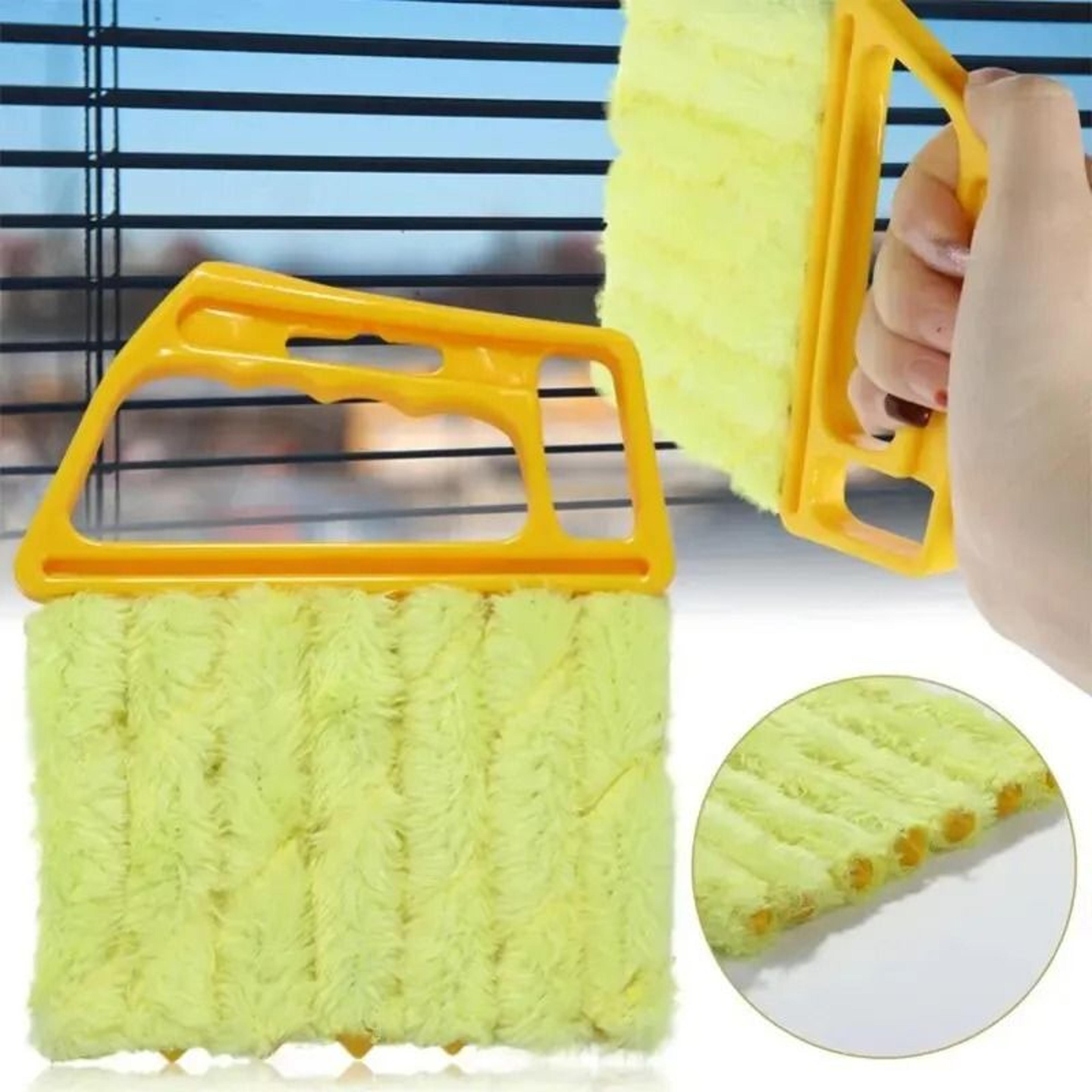 MultiBlade Louver  Window Blind Cleaning Brush With Detachable Microfiber Sleeves 3