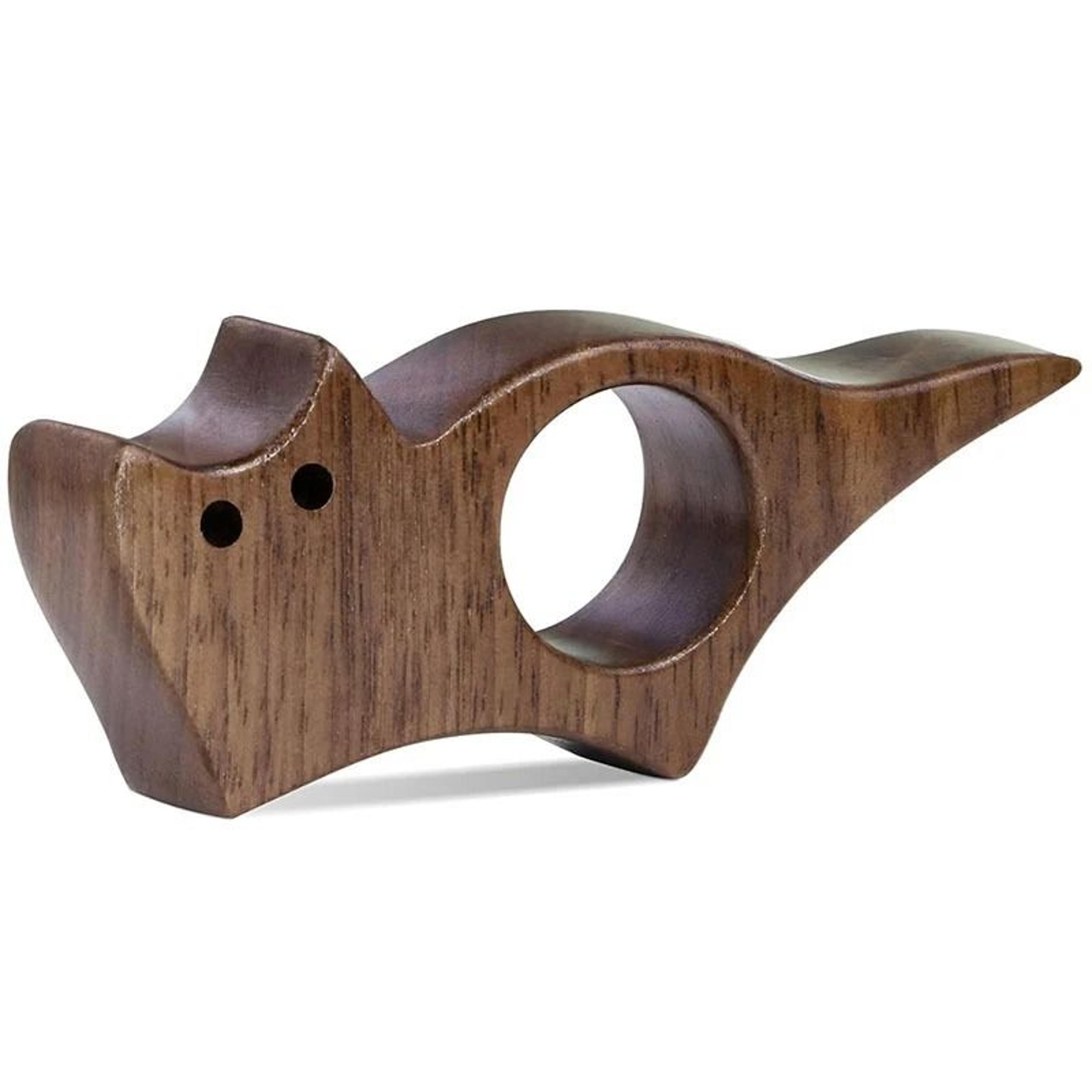 wooden pet cat & dog reading page holder & thumb bookmark ring