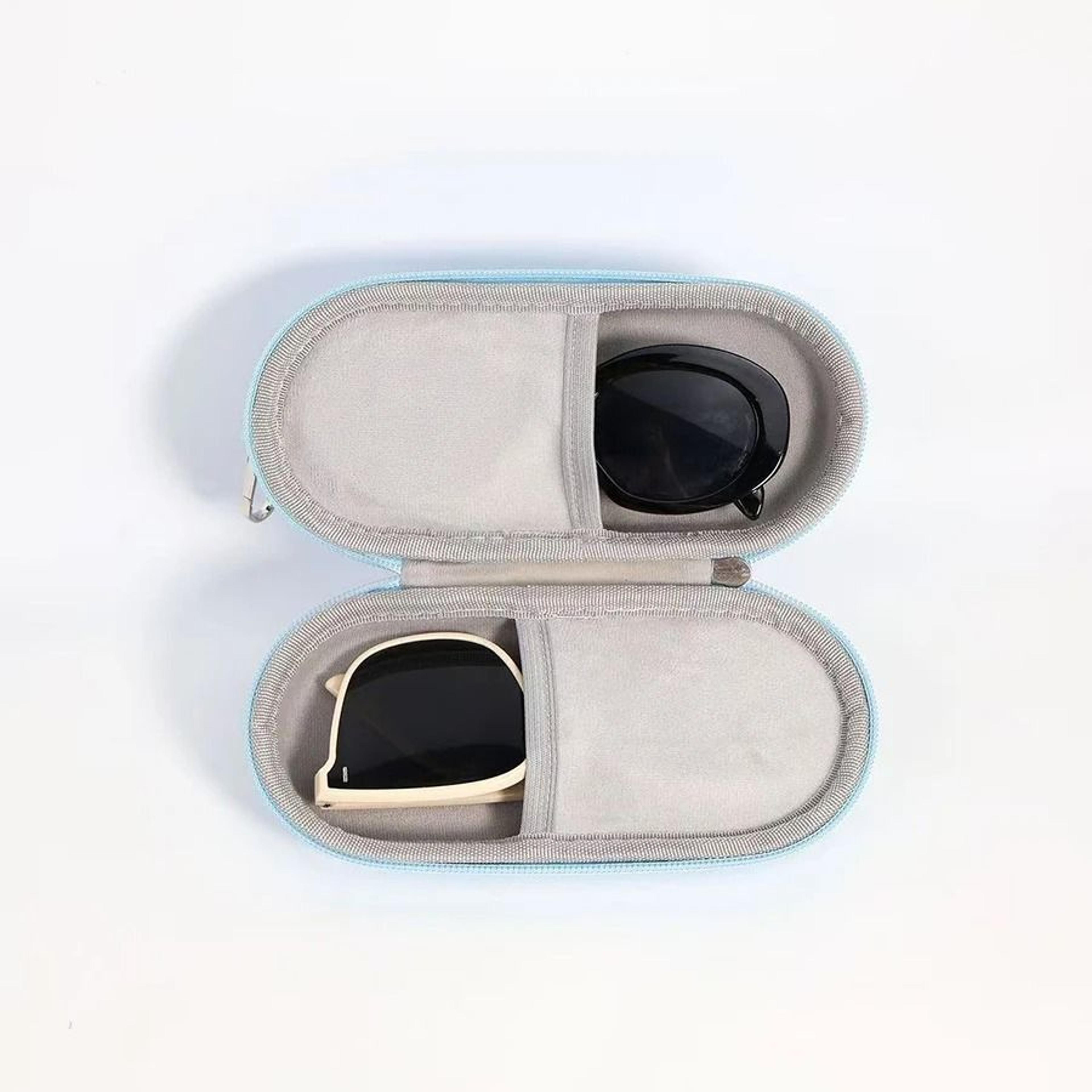 Simple EVA PressureResistant Sunglasses Storage Bag  Portable Waterproof Case 5