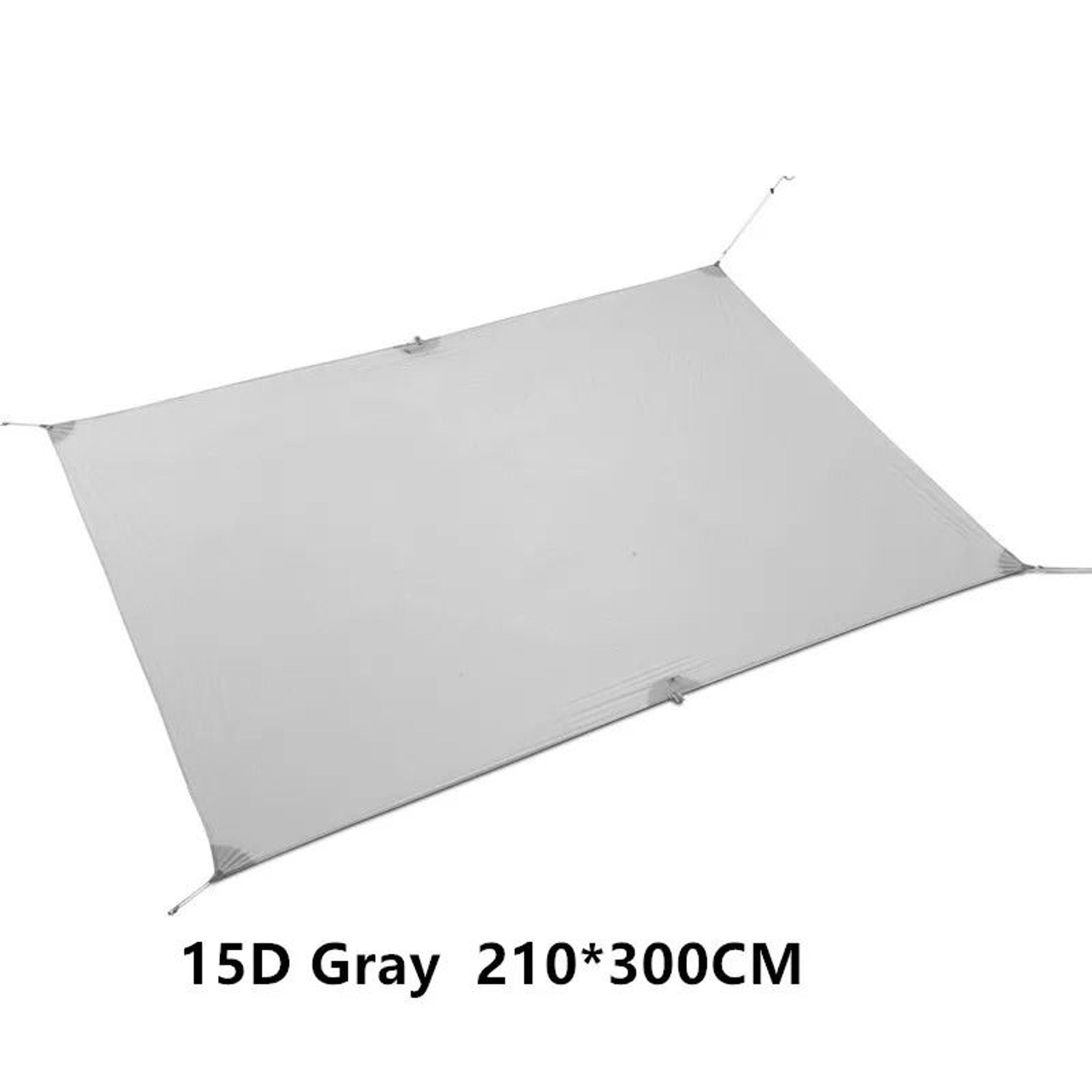FLAMES CREED Ultralight 15D Nylon Silicone Tarp  Lightweight Sun Shelter  Waterproof Tent Footprint 9